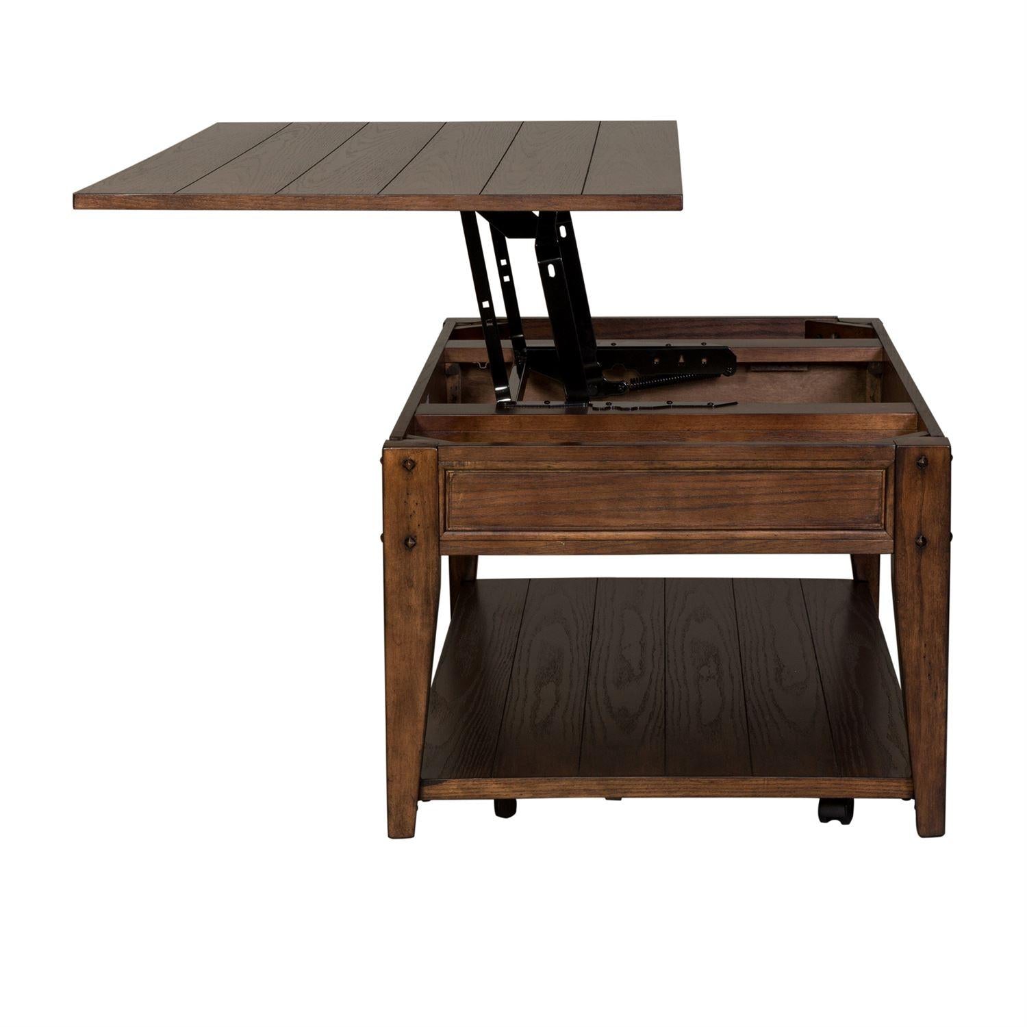  Liberty Furniture Industries Inc. Lake House Lift Top Cocktail Table 210-OT1015 IMAGE 5