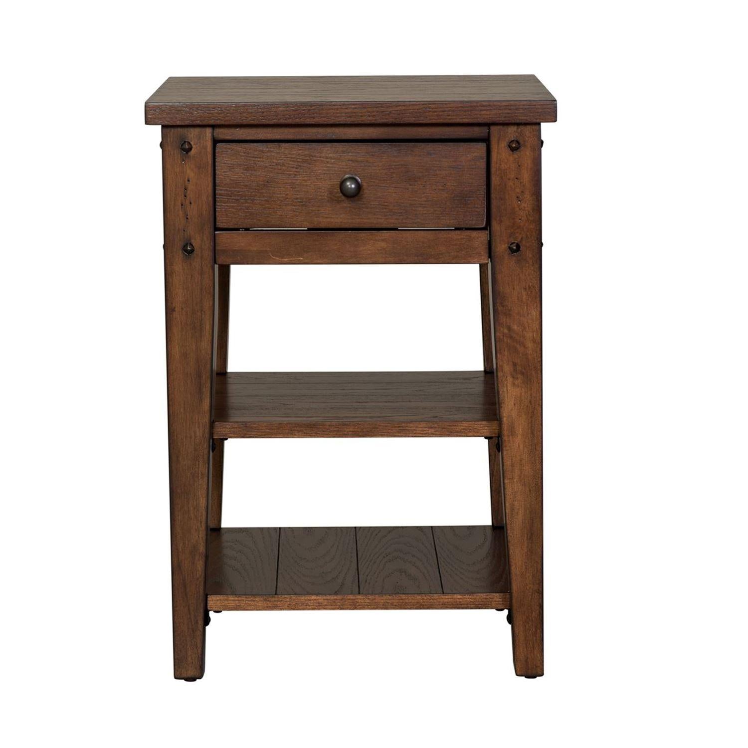  Liberty Furniture Industries Inc. Lake House Chairside Table 210-OT1021 IMAGE 1
