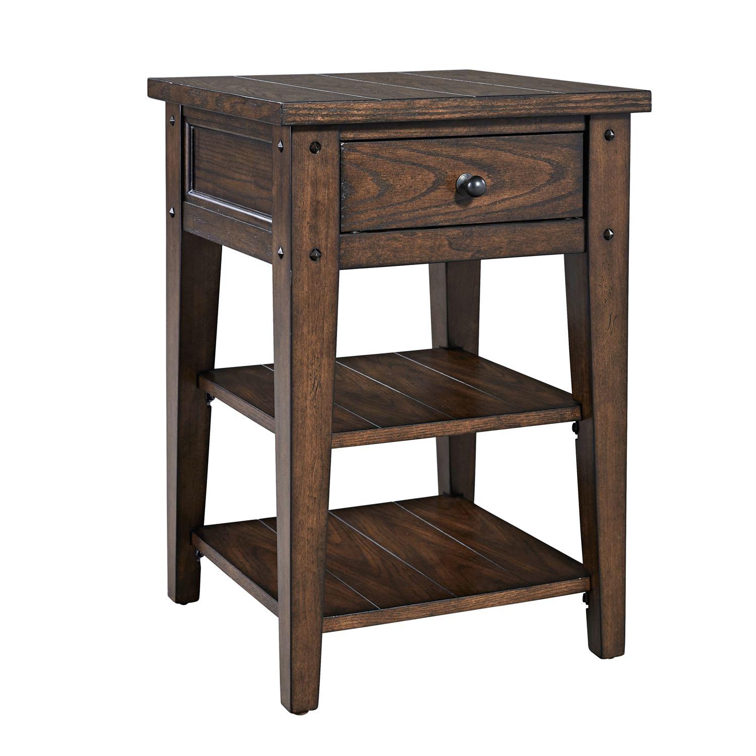  Liberty Furniture Industries Inc. Lake House Chairside Table 210-OT1021 IMAGE 2