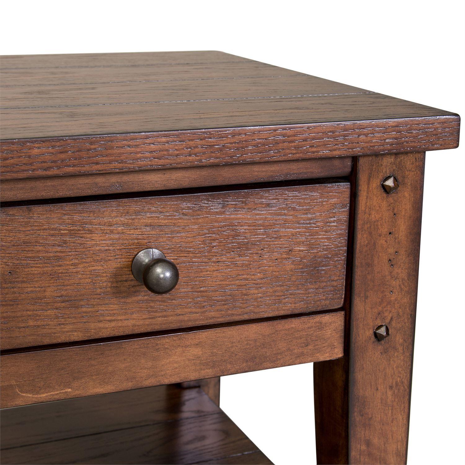  Liberty Furniture Industries Inc. Lake House Chairside Table 210-OT1021 IMAGE 4