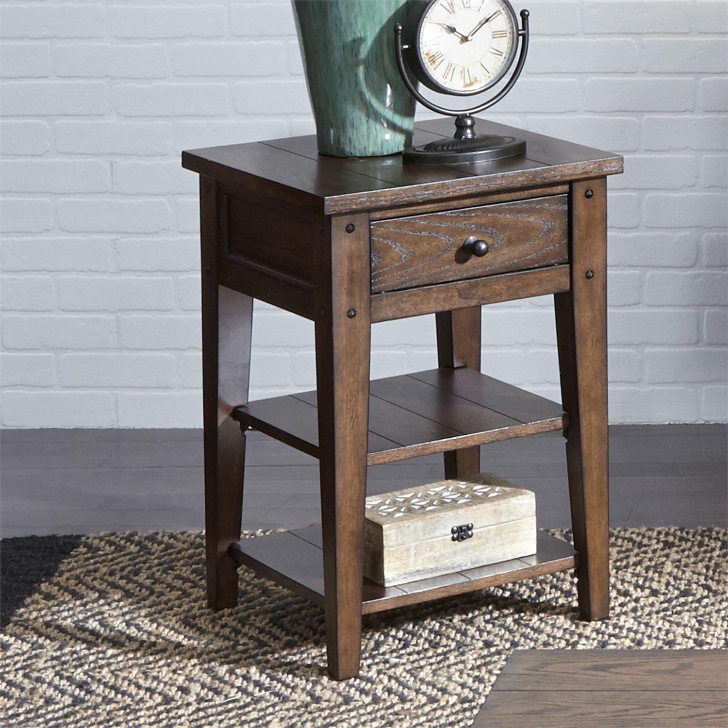  Liberty Furniture Industries Inc. Lake House Chairside Table 210-OT1021 IMAGE 8
