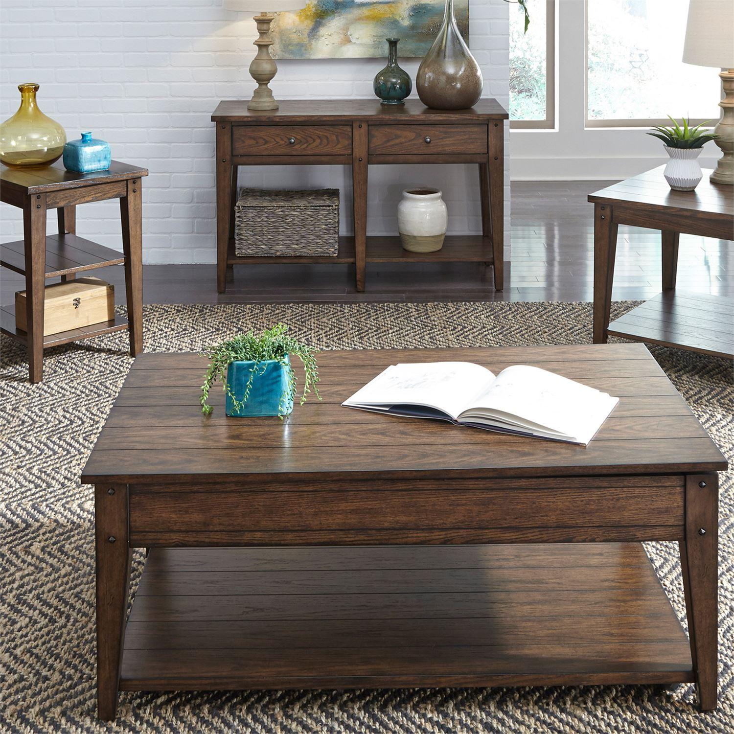  Liberty Furniture Industries Inc. Lake House End Table 210-OT1022 IMAGE 8