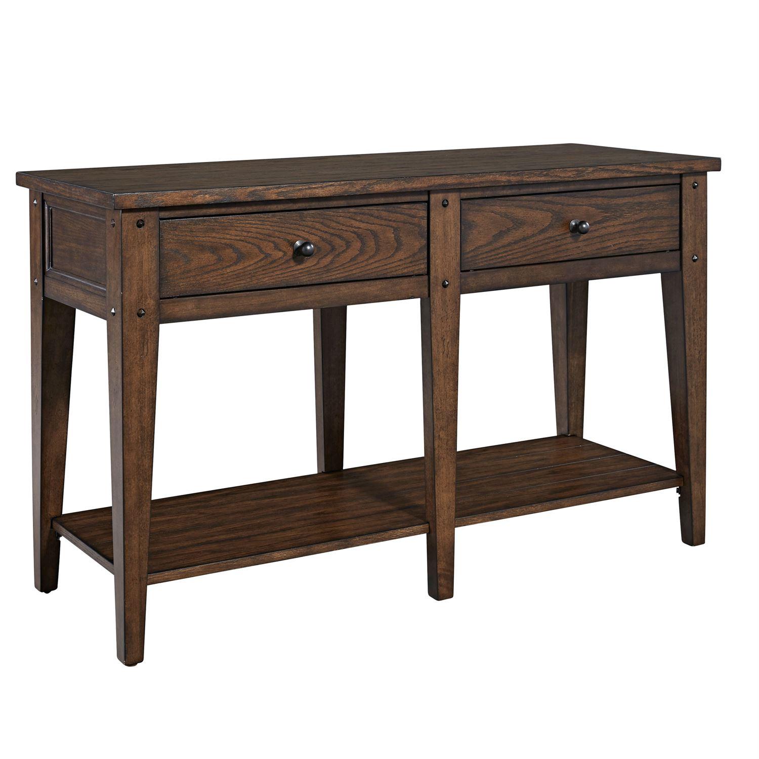  Liberty Furniture Industries Inc. Lake House Sofa Table 210-OT1030 IMAGE 2