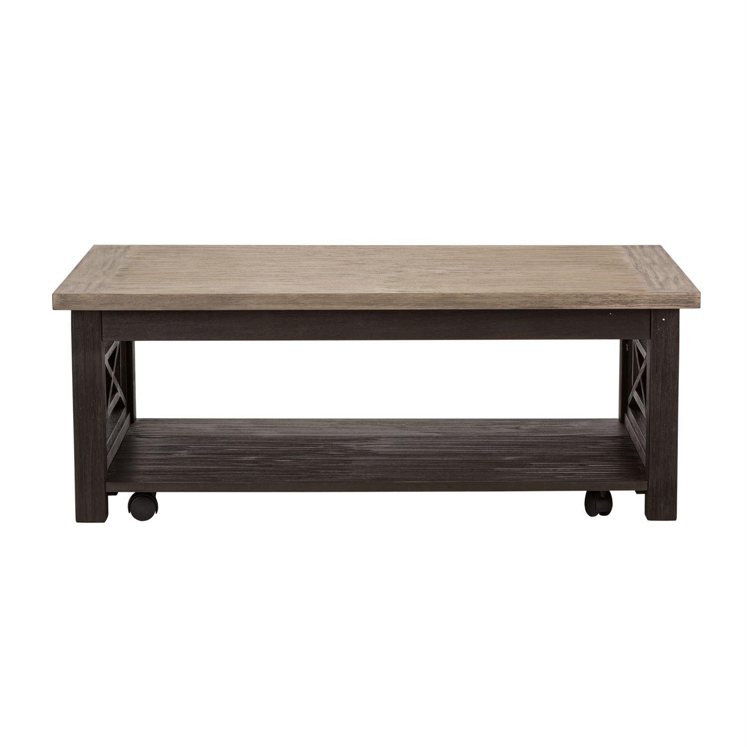  Liberty Furniture Industries Inc. Heatherbrook Lift Top Cocktail Table 422-OT1011 IMAGE 1