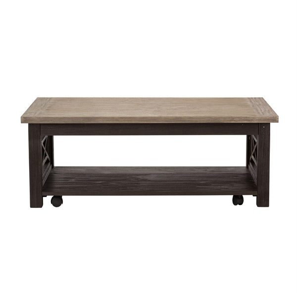 Liberty Furniture Industries Inc. Heatherbrook Lift Top Cocktail Table 422-OT1011