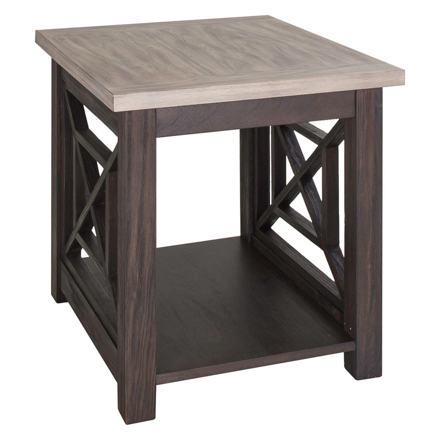  Liberty Furniture Industries Inc. Heatherbrook End Table 422-OT1022 IMAGE 2