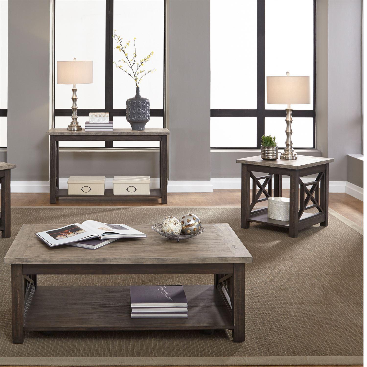  Liberty Furniture Industries Inc. Heatherbrook End Table 422-OT1022 IMAGE 4