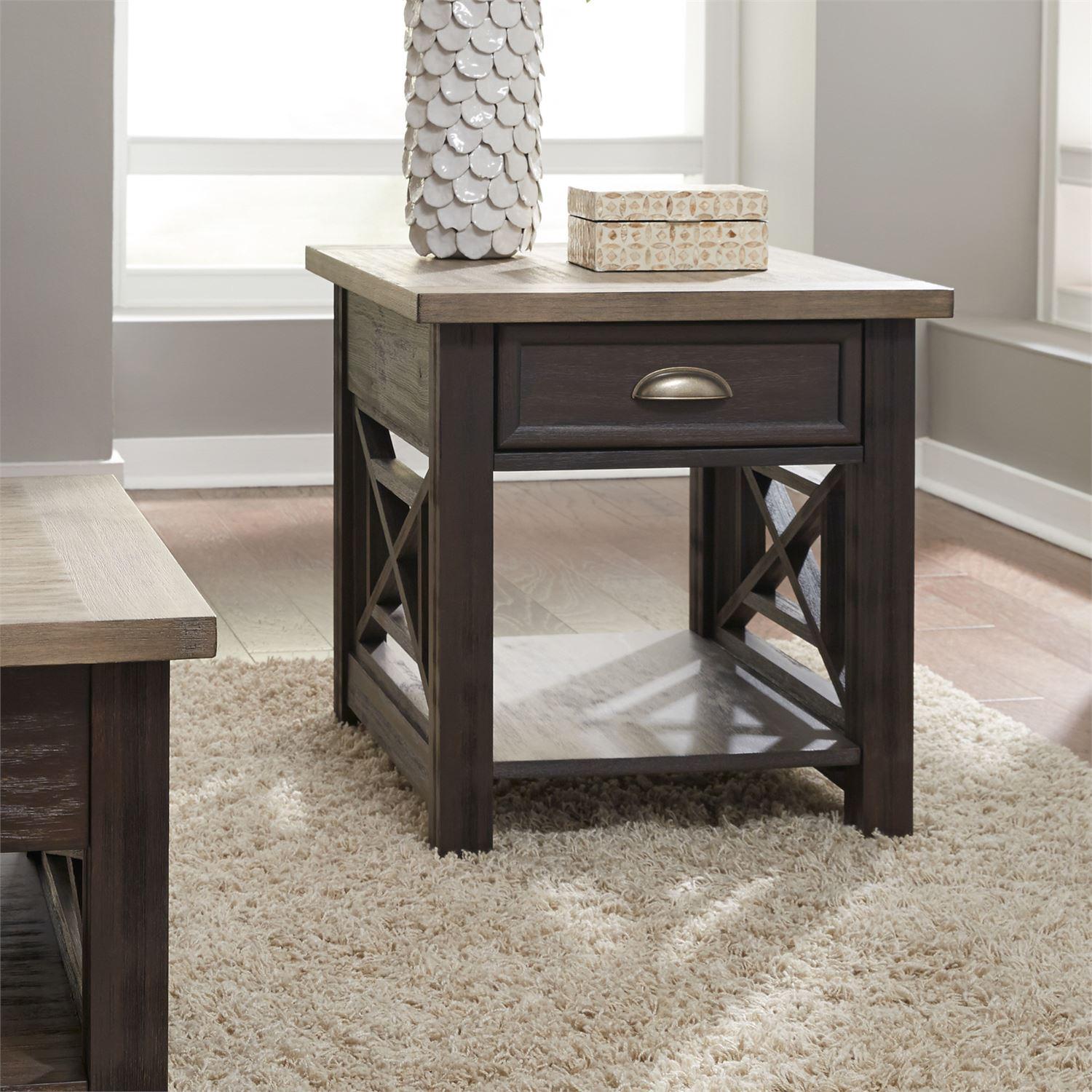  Liberty Furniture Industries Inc. Heatherbrook Lift Top Occasional Table Set 422-OT-O3PCS IMAGE 3
