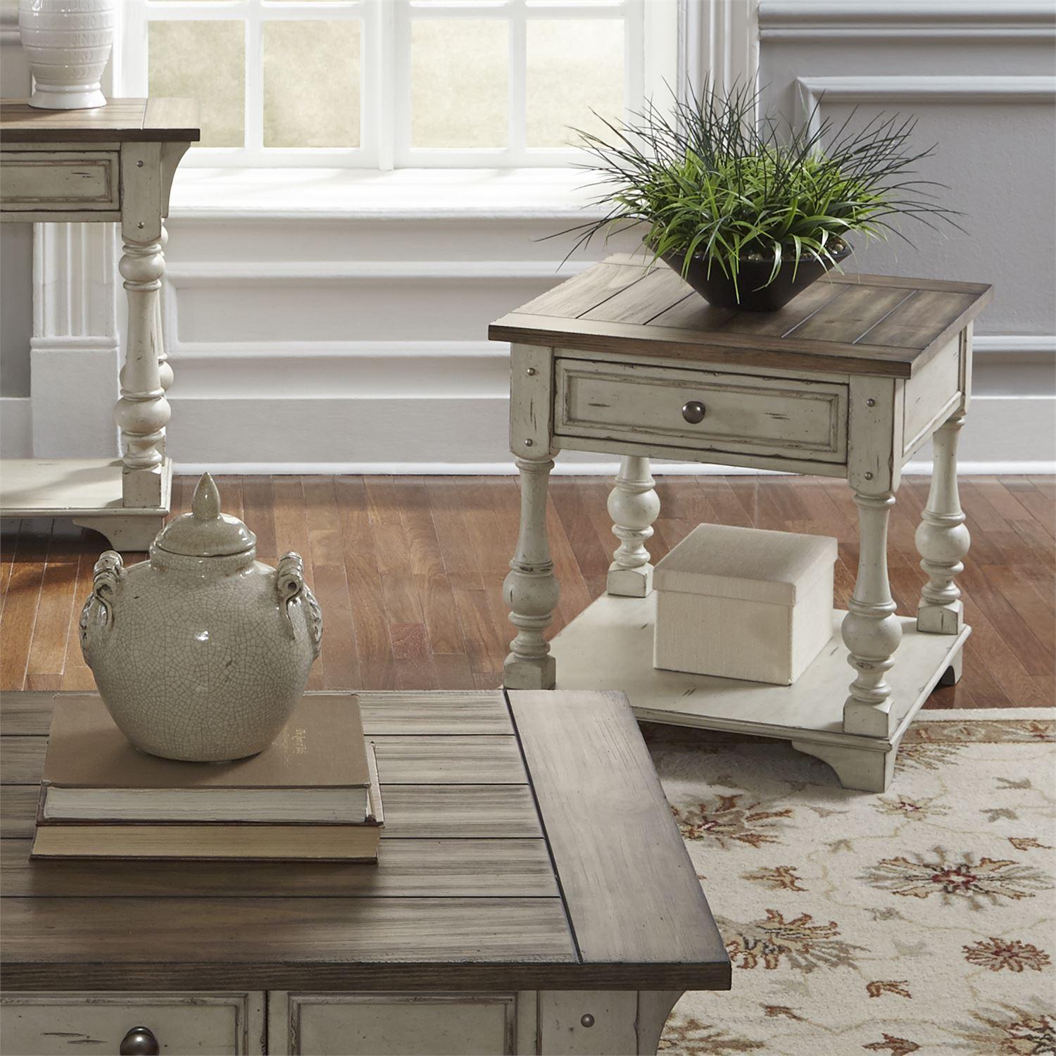  Liberty Furniture Industries Inc. Morgan Creek Occasional Table Set 498-OT-3PCS IMAGE 4