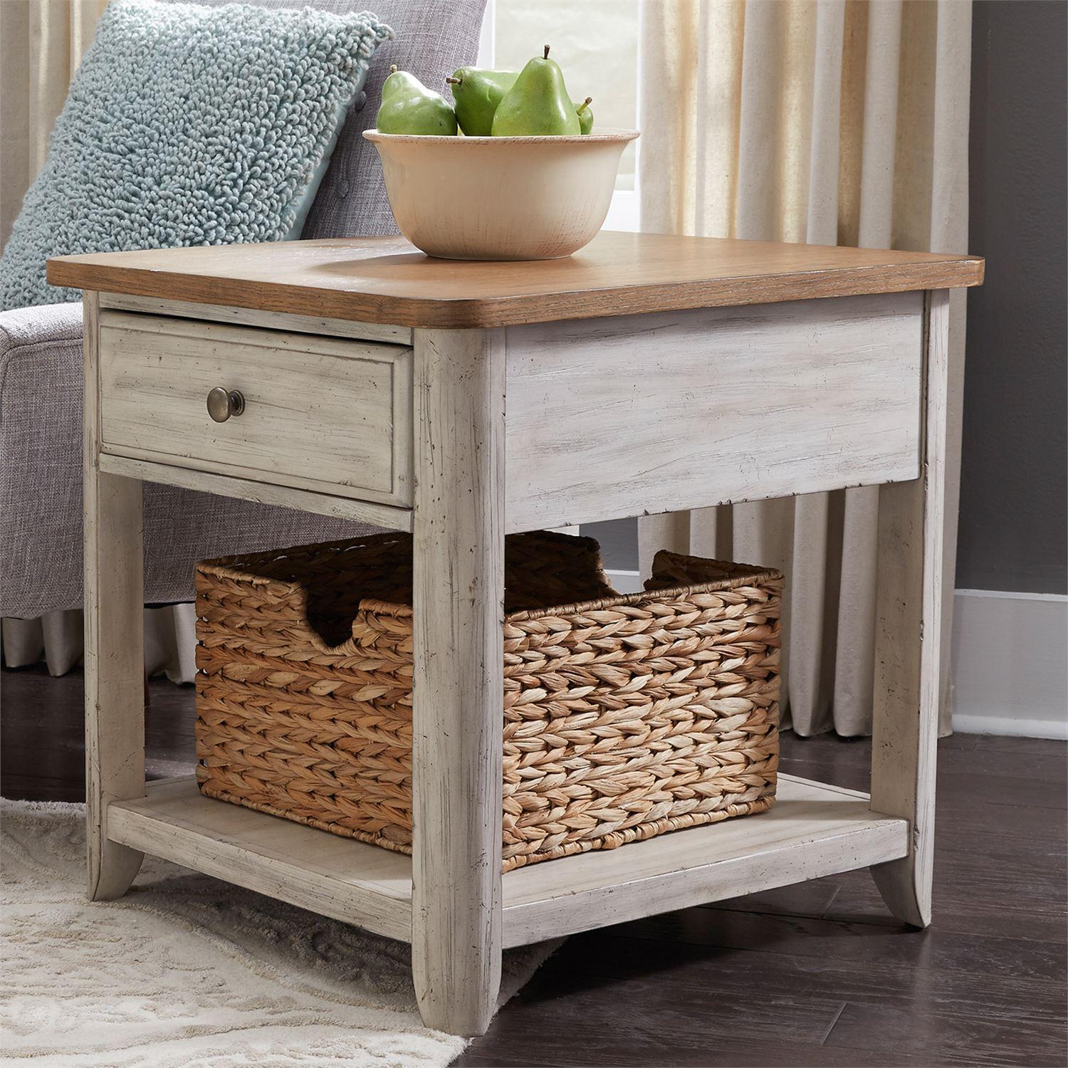  Liberty Furniture Industries Inc. Farmhouse Reimagined Occasional Table Set 652-OT-3PCS IMAGE 3