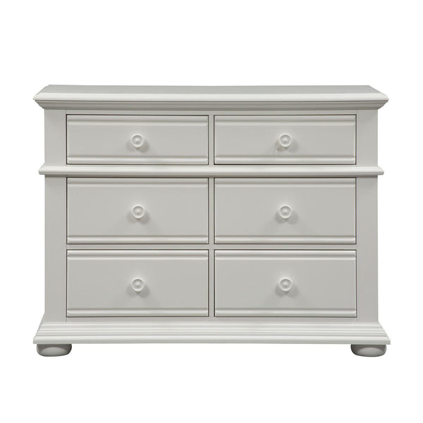 Liberty Furniture Industries Inc. Summer House 6-Drawer Kids Dresser 607-BR30