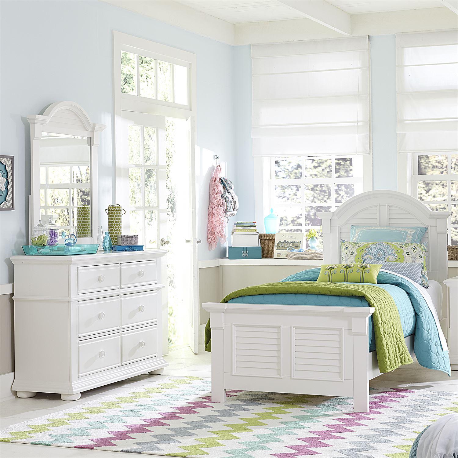  Liberty Furniture Industries Inc. Summer House 6-Drawer Kids Dresser 607-BR30 IMAGE 8