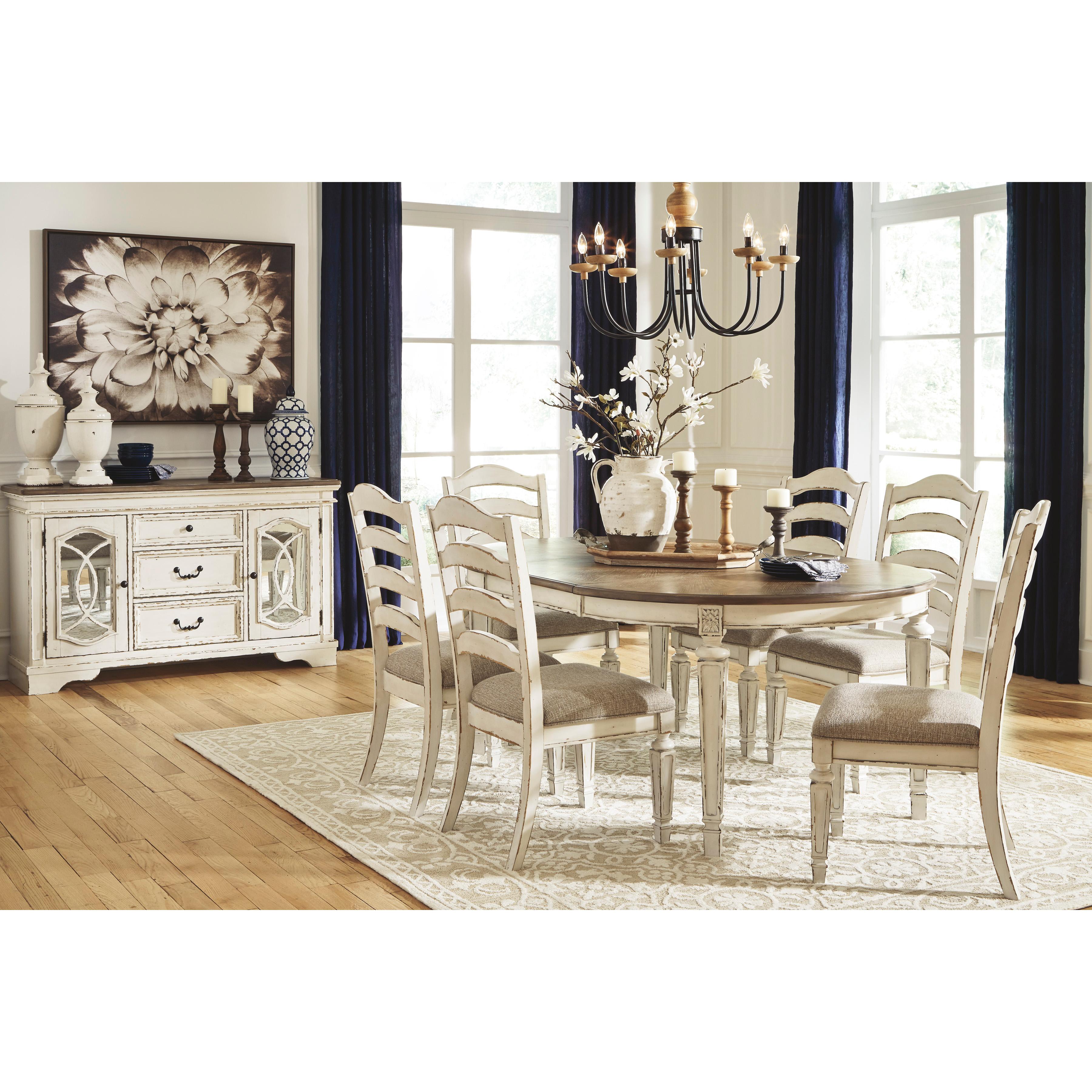  Signature Design by Ashley Realyn Dining Chair D743-01 IMAGE 11