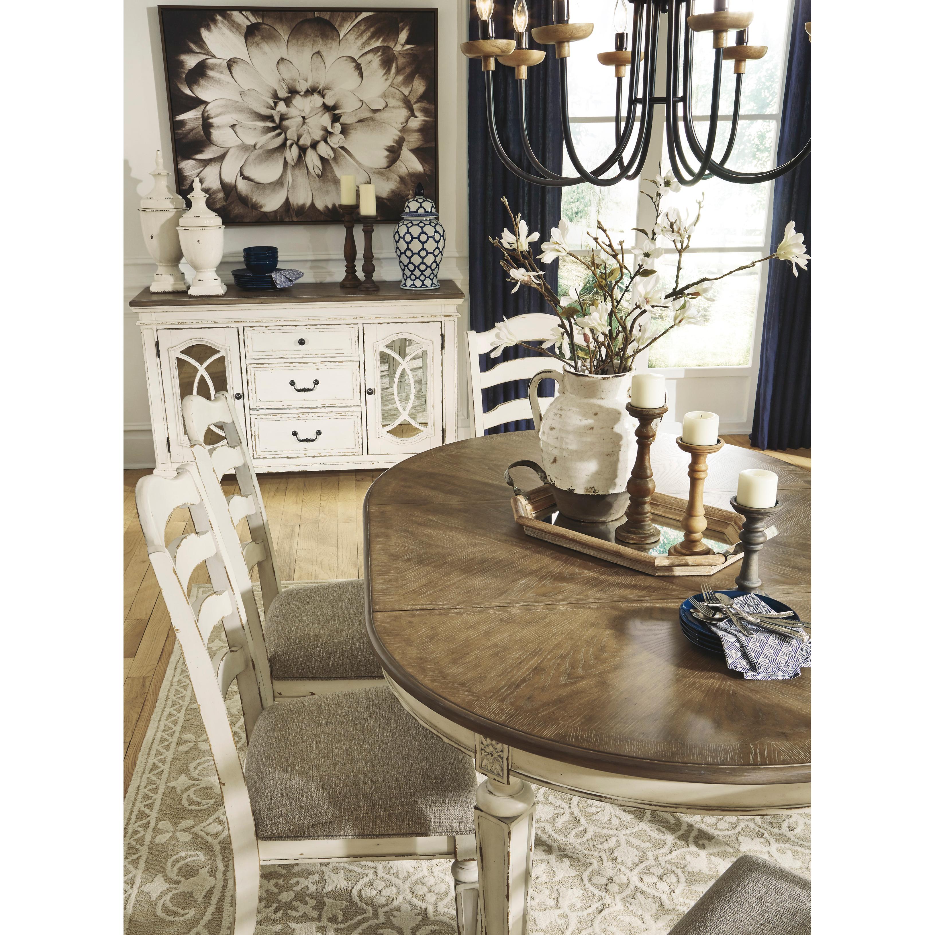  Signature Design by Ashley Realyn Dining Chair D743-01 IMAGE 6