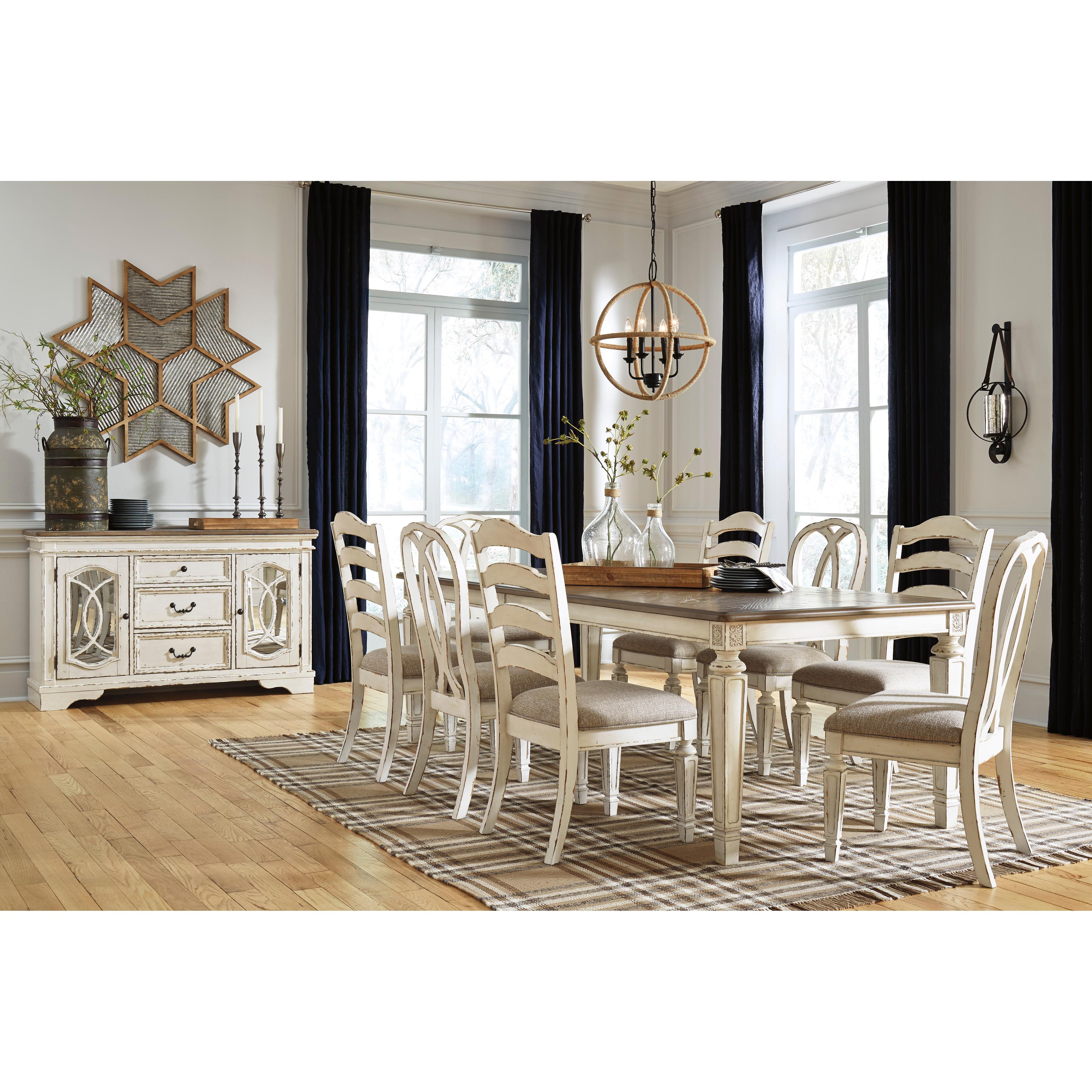  Signature Design by Ashley Realyn Dining Chair D743-02 IMAGE 10