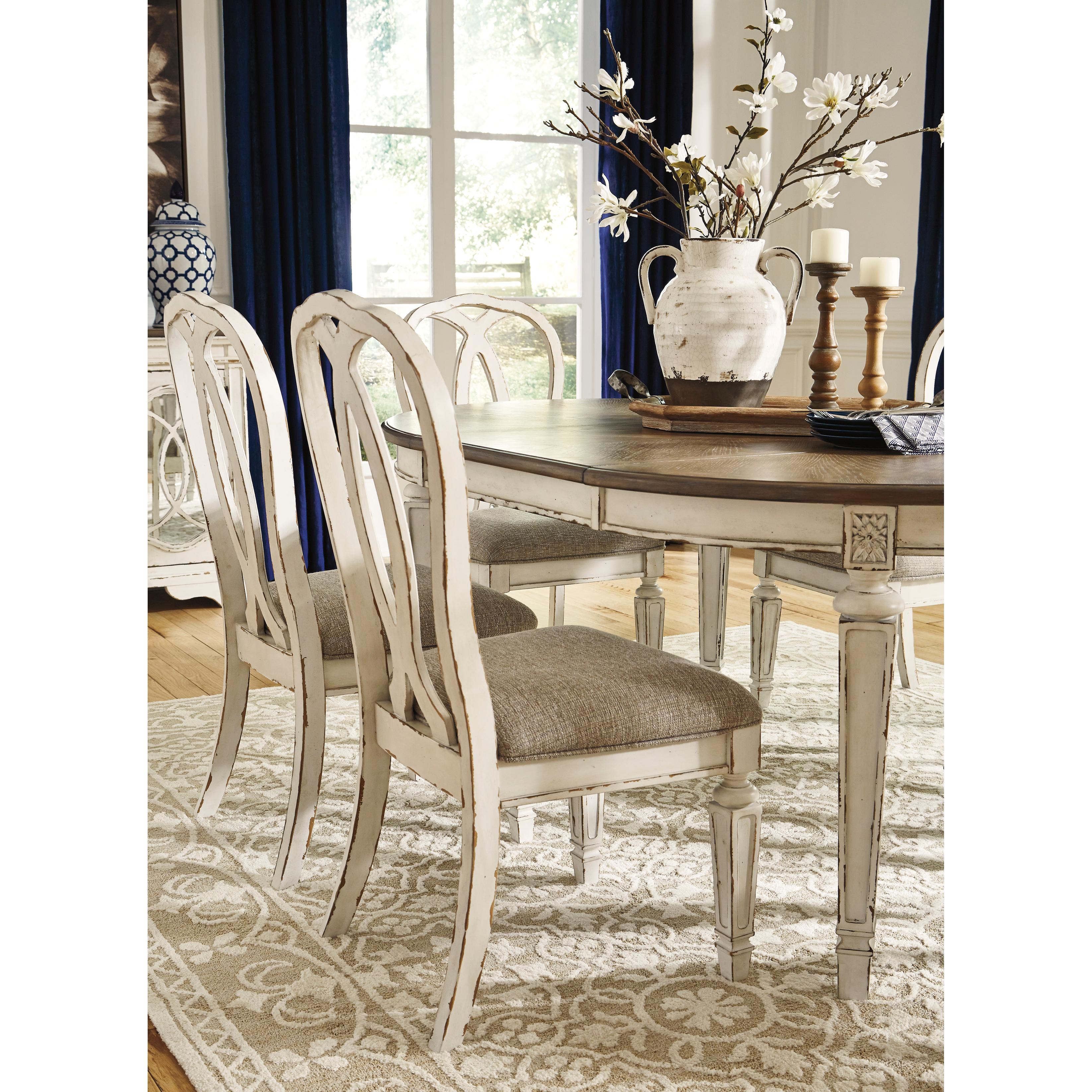  Signature Design by Ashley Realyn Dining Chair D743-02 IMAGE 5