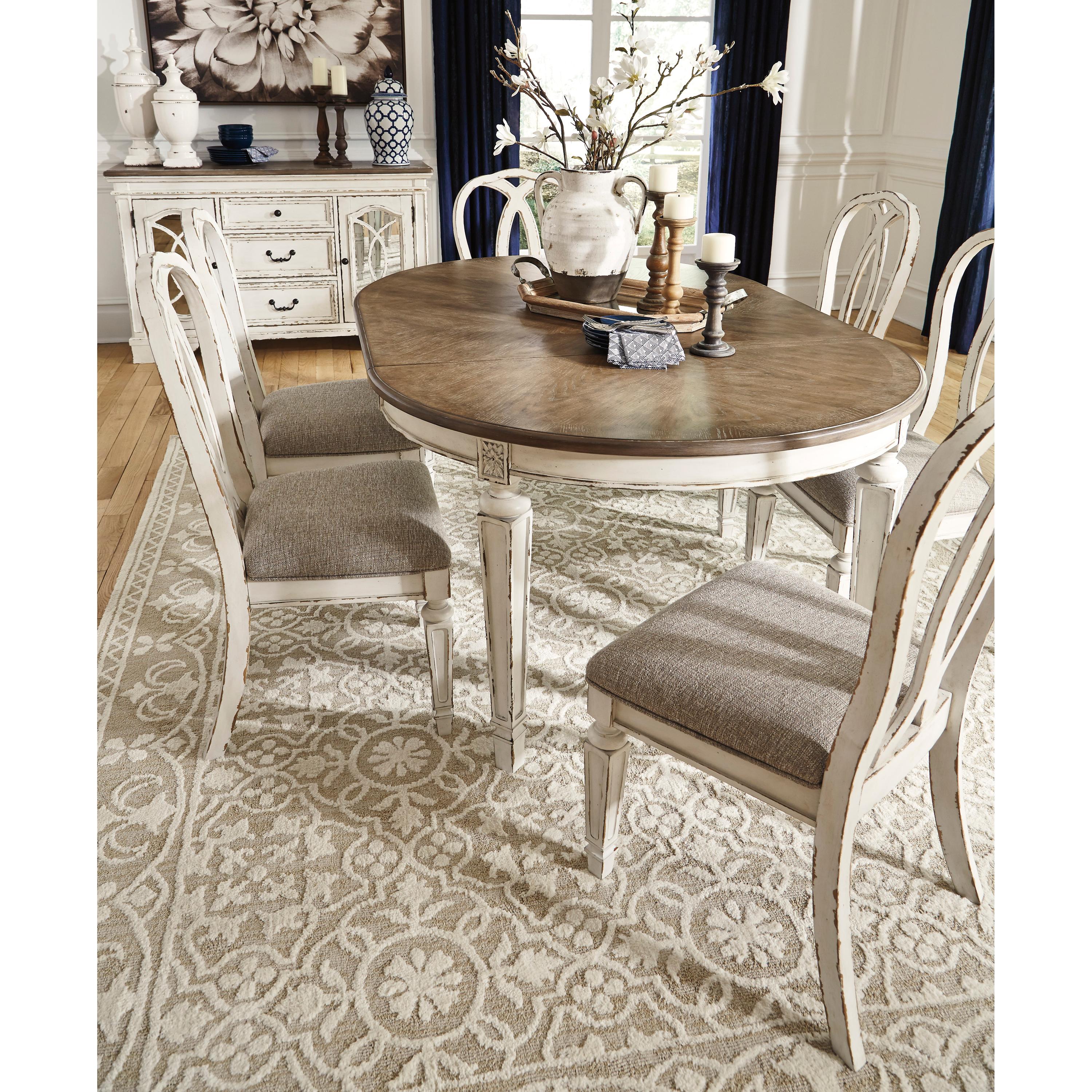  Signature Design by Ashley Realyn Dining Chair D743-02 IMAGE 6