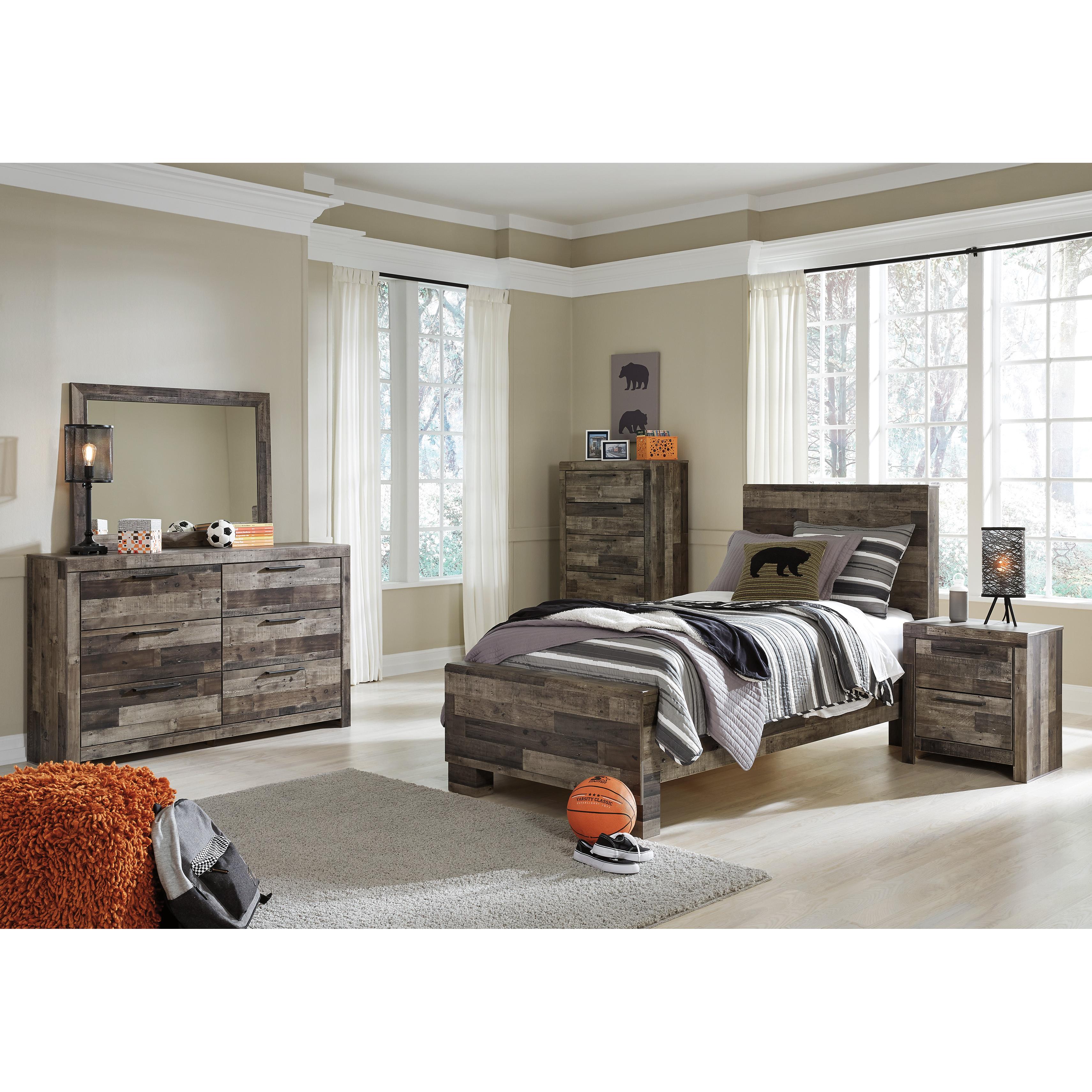  Benchcraft Derekson B200-53 Twin Panel Headboard IMAGE 13