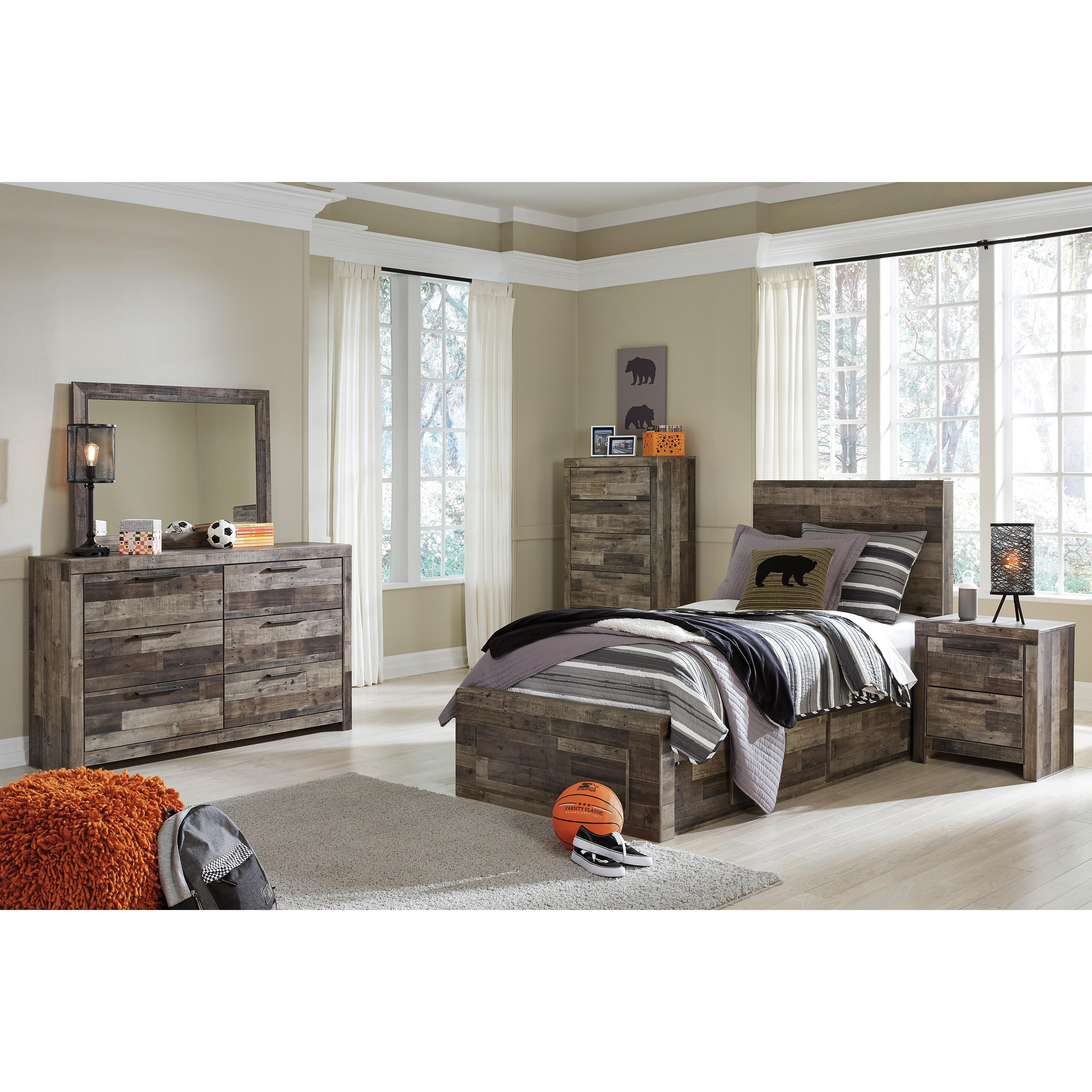  Benchcraft Derekson B200-53 Twin Panel Headboard IMAGE 7