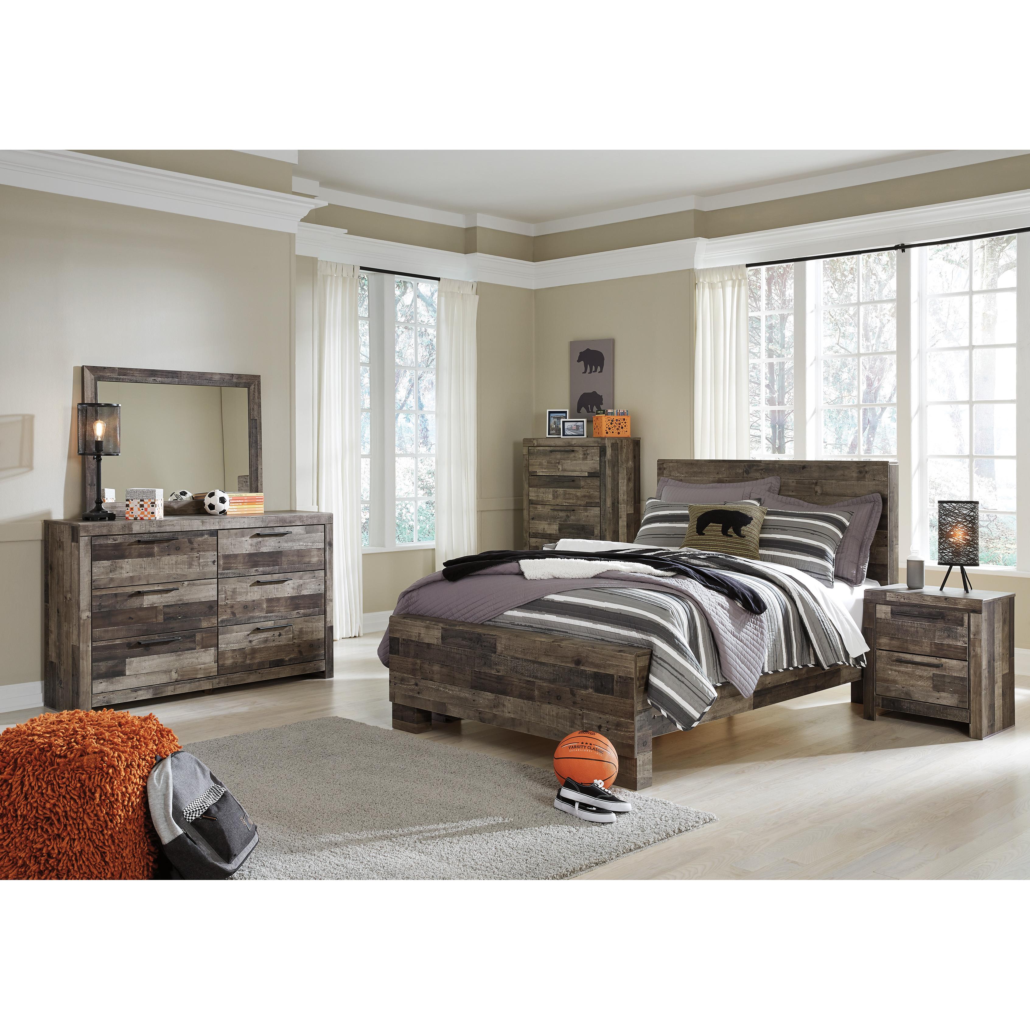  Benchcraft Derekson B200-84 Full Panel Footboard IMAGE 4