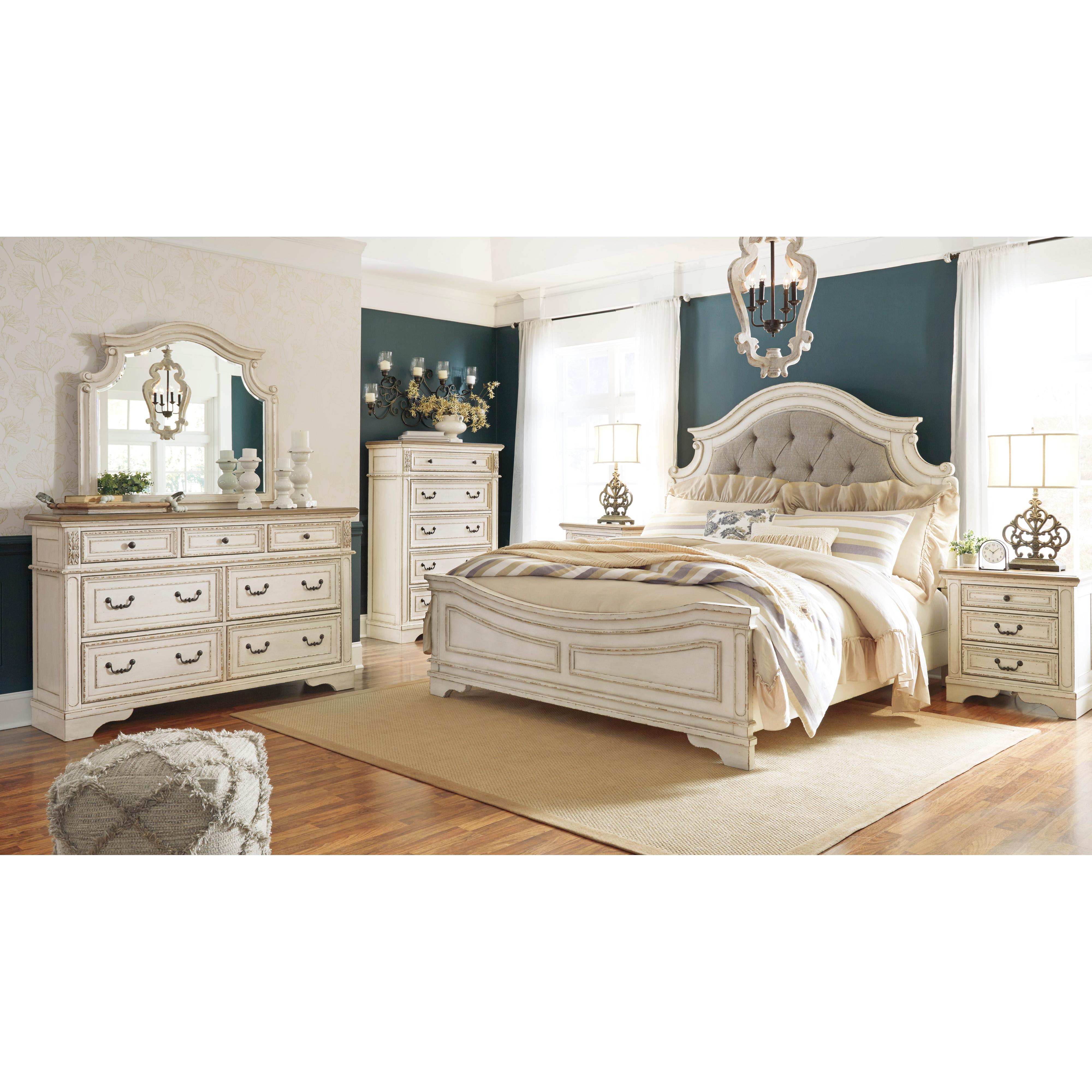  Signature Design by Ashley Realyn B743-54 Queen Panel Footboard IMAGE 3
