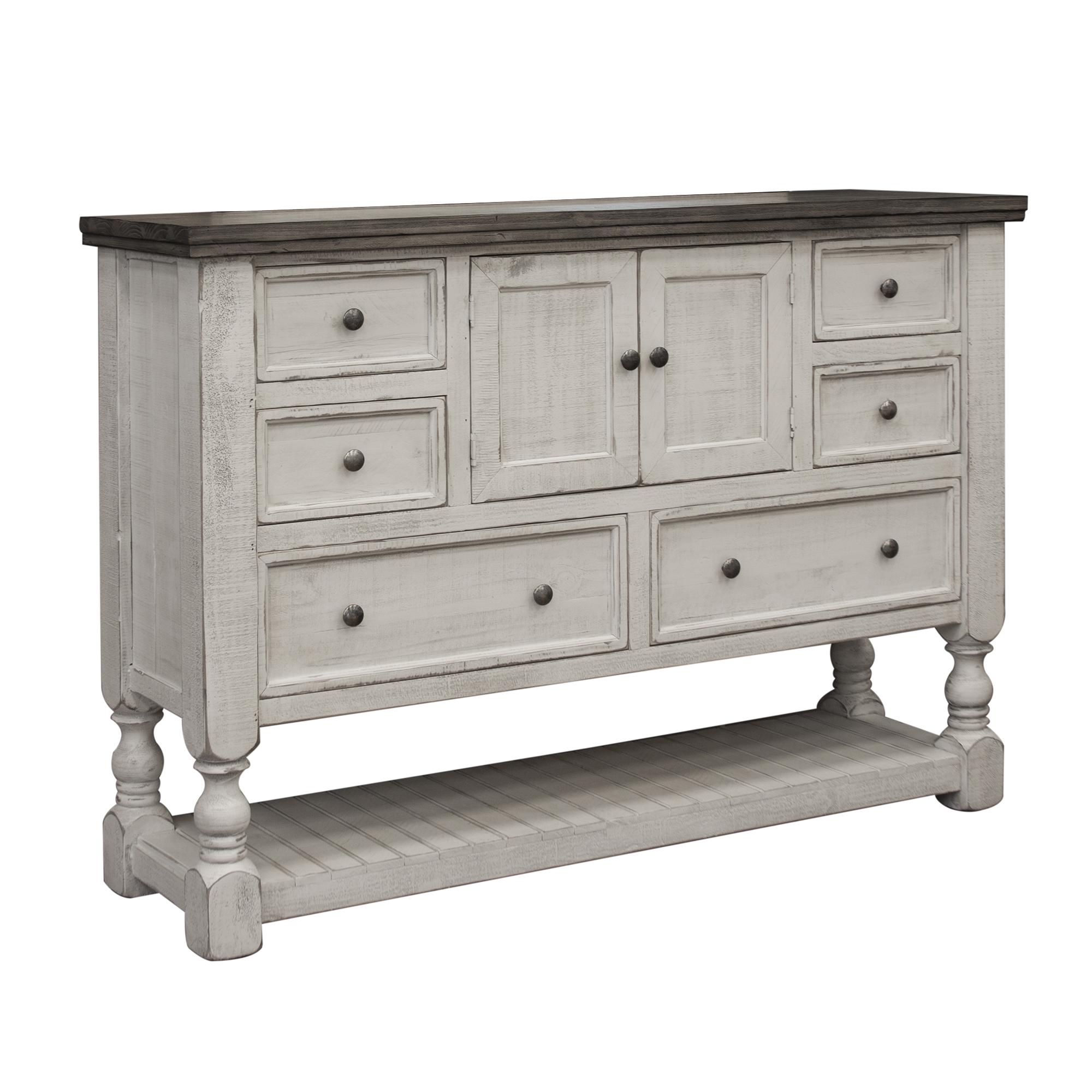  International Furniture Direct Stone 6-Drawer Dresser IFD4690DSR IMAGE 1