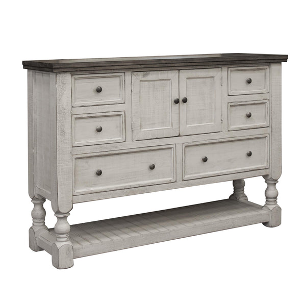 International Furniture Direct Stone 6-Drawer Dresser IFD4690DSR