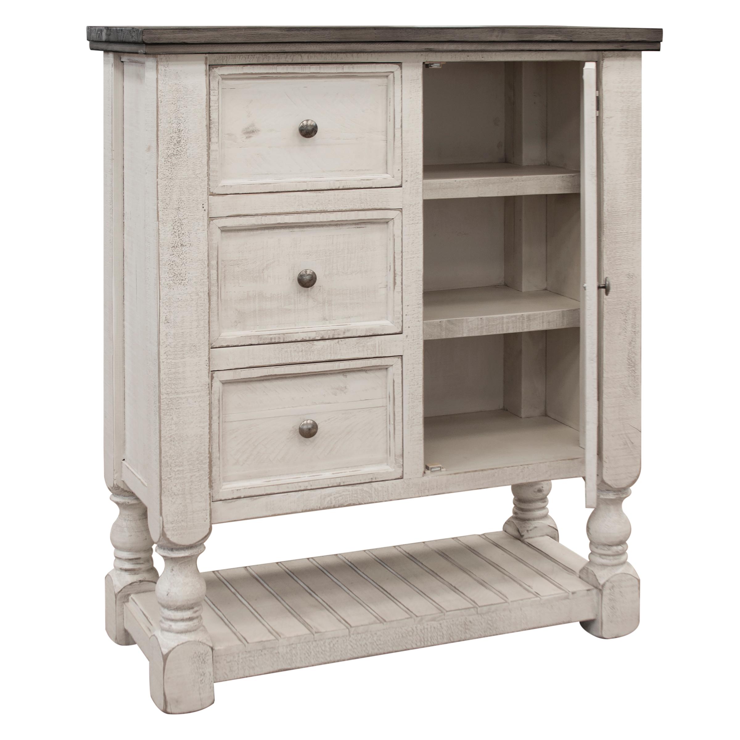  International Furniture Direct Stone 3-Drawer Chest IFD4690CHT IMAGE 1