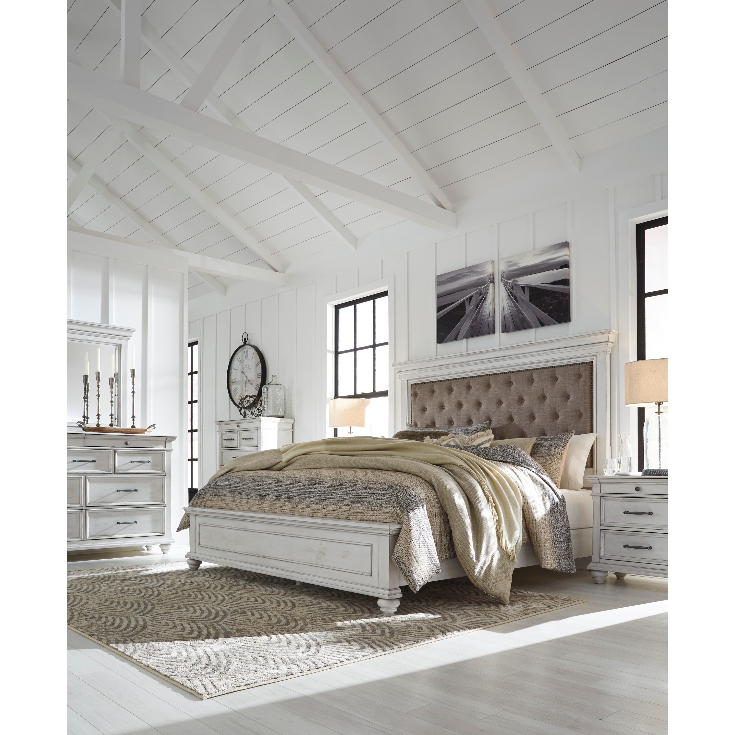  Size_California King --  Kanwyn B777B13 California King Panel Bed IMAGE 7