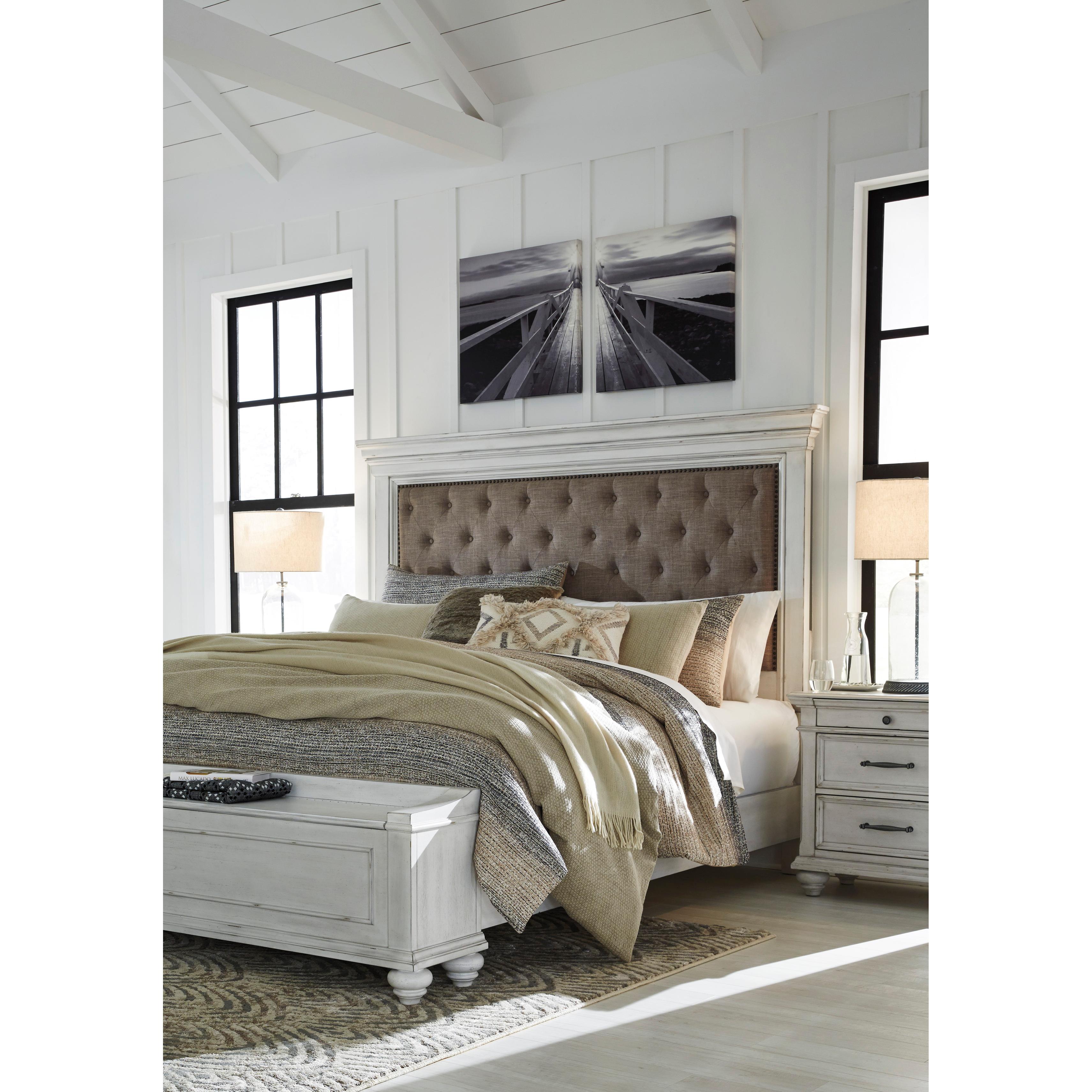  Size_King --  Kanwyn B777 King Upholstered Panel Storage Bed IMAGE 10
