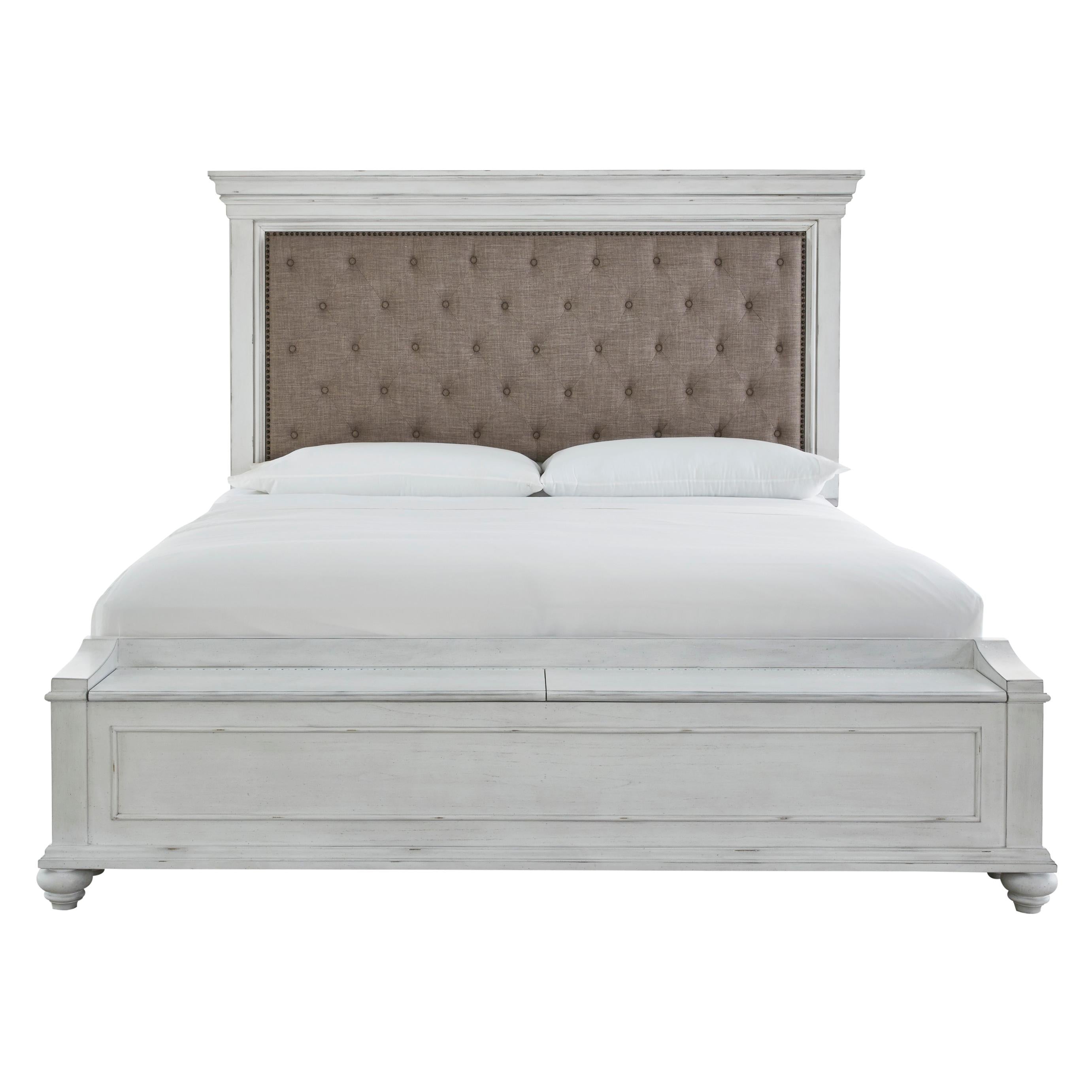 Size_King --  Kanwyn B777 King Upholstered Panel Storage Bed IMAGE 2