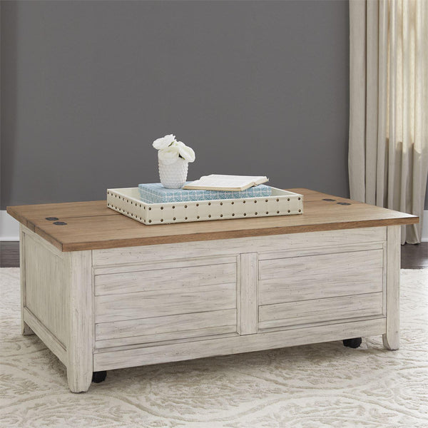 Liberty Furniture Industries Inc. Farmhouse Reimagined Occasional Table Set 652-OT-O3PCS