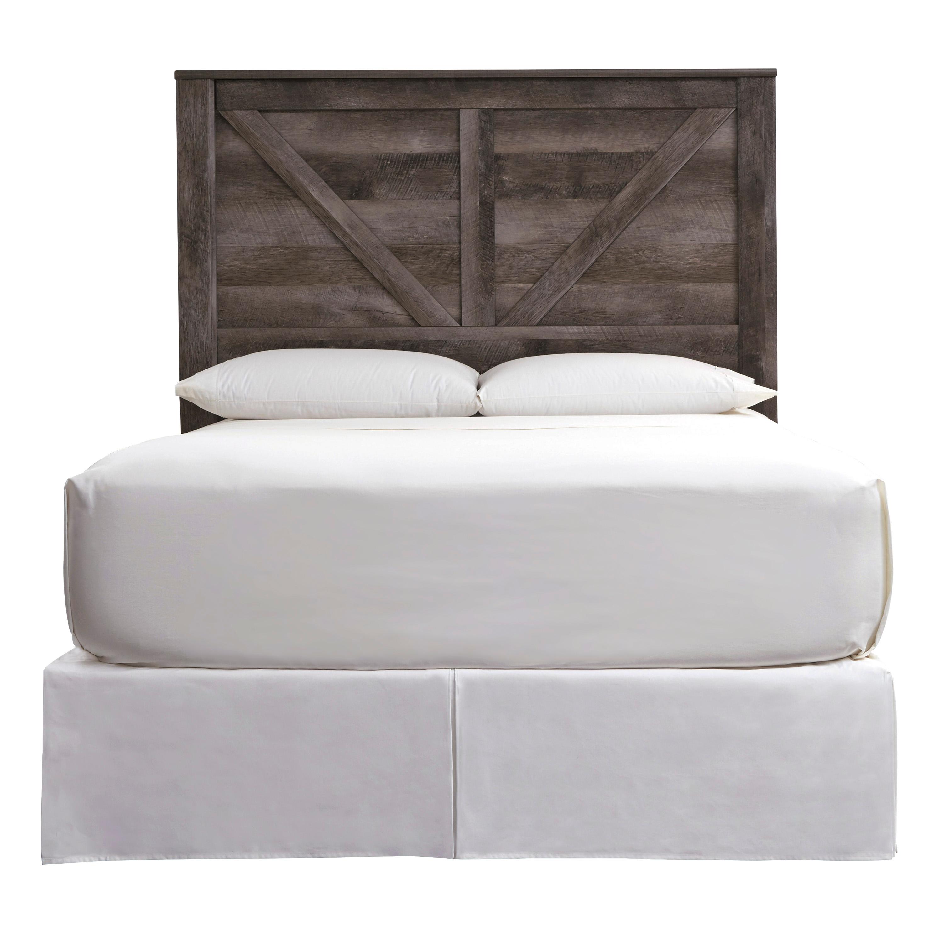  Signature Design by Ashley Wynnlow B440-57 Queen Crossbuck Panel Headboard IMAGE 4