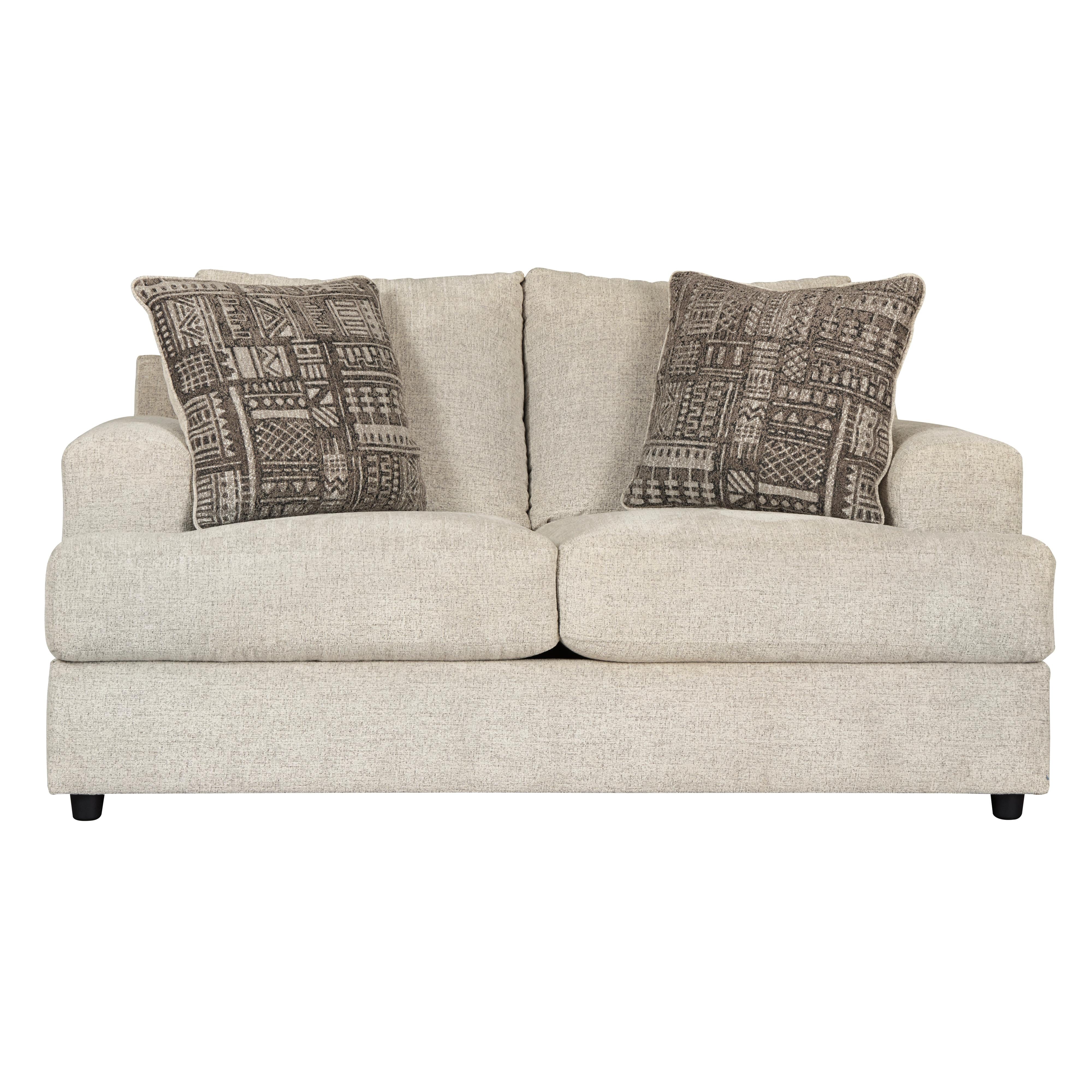  Signature Design by Ashley Soletren Stationary Fabric Loveseat 9510435 IMAGE 1