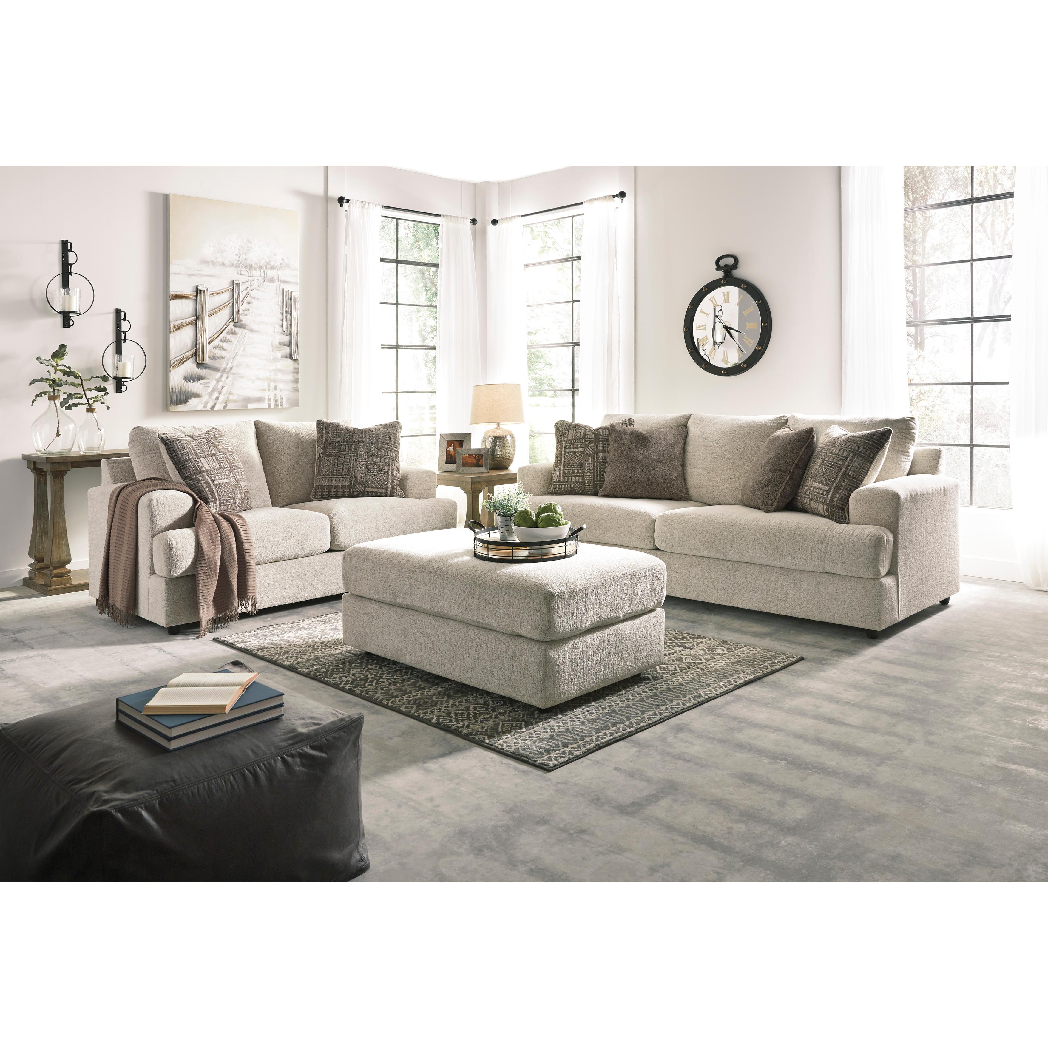  Signature Design by Ashley Soletren Stationary Fabric Loveseat 9510435 IMAGE 9