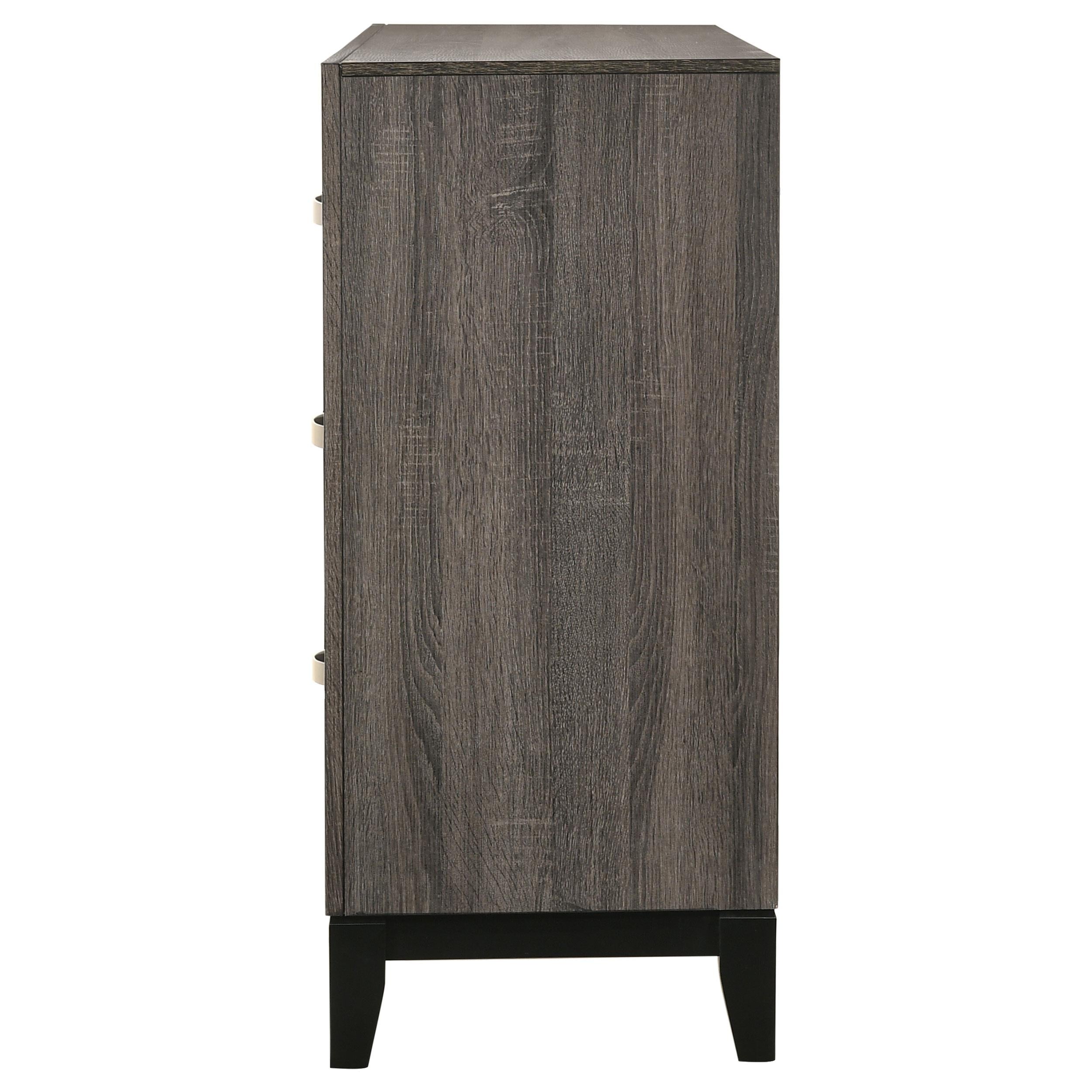  Coaster Furniture Watson 212423 6-Drawer Dresser - Grey Oak IMAGE 4