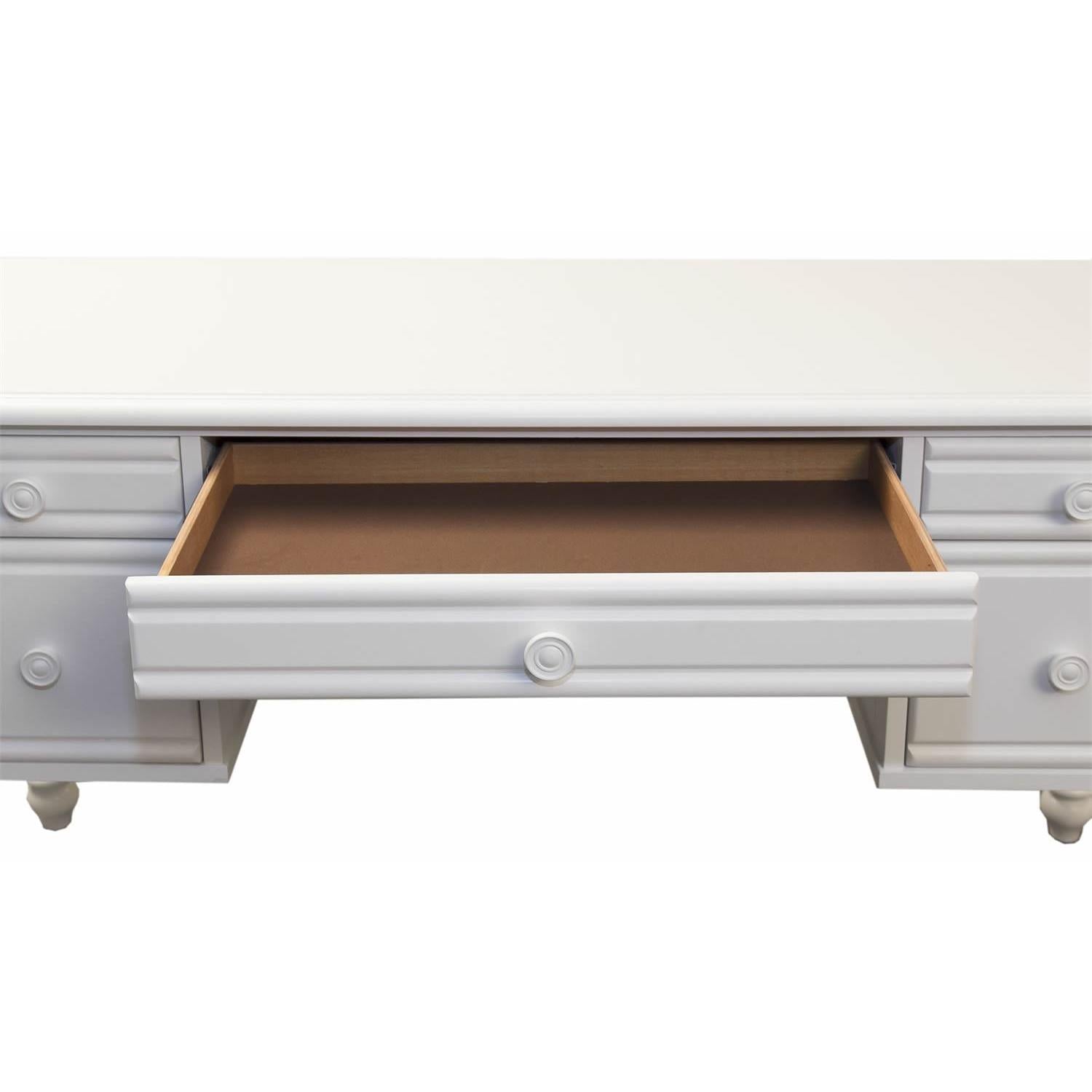  Liberty Furniture Industries Inc. Summer House I 5-Drawer Vanity Table 607-BR36 IMAGE 6