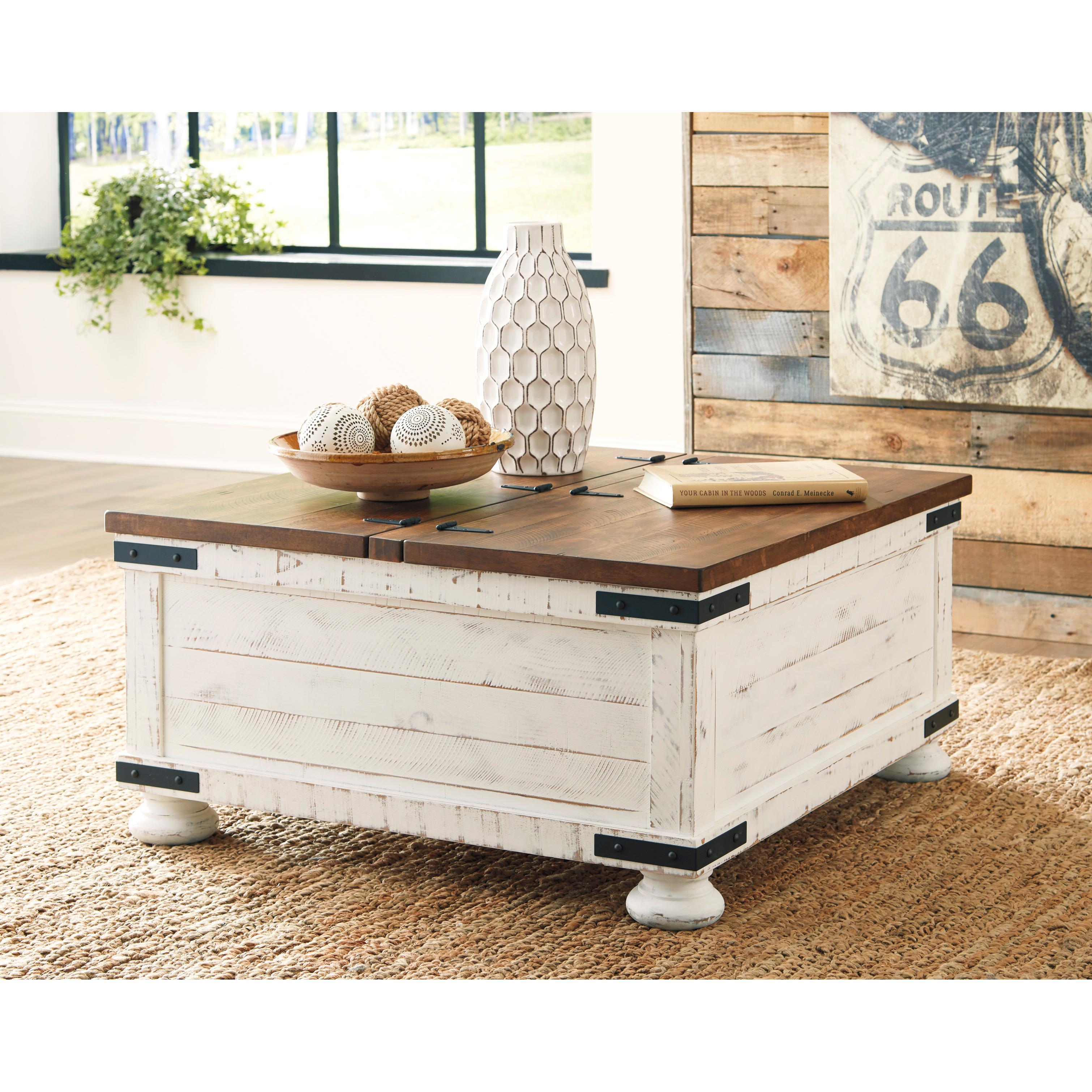  Signature Design by Ashley Wystfield Lift Top Cocktail Table T459-20 IMAGE 7
