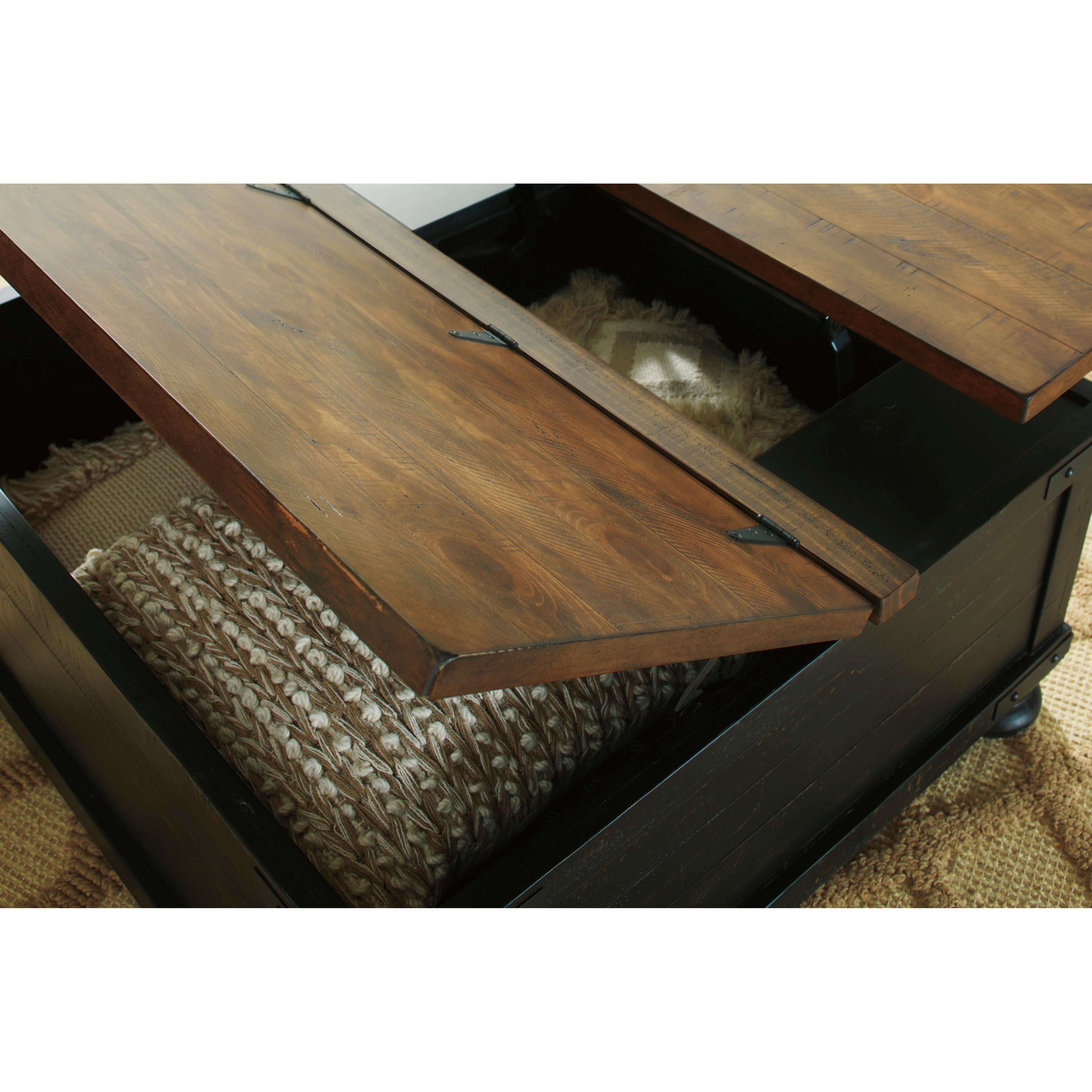  Signature Design by Ashley Valebeck Lift Top Cocktail Table T468-00 IMAGE 5