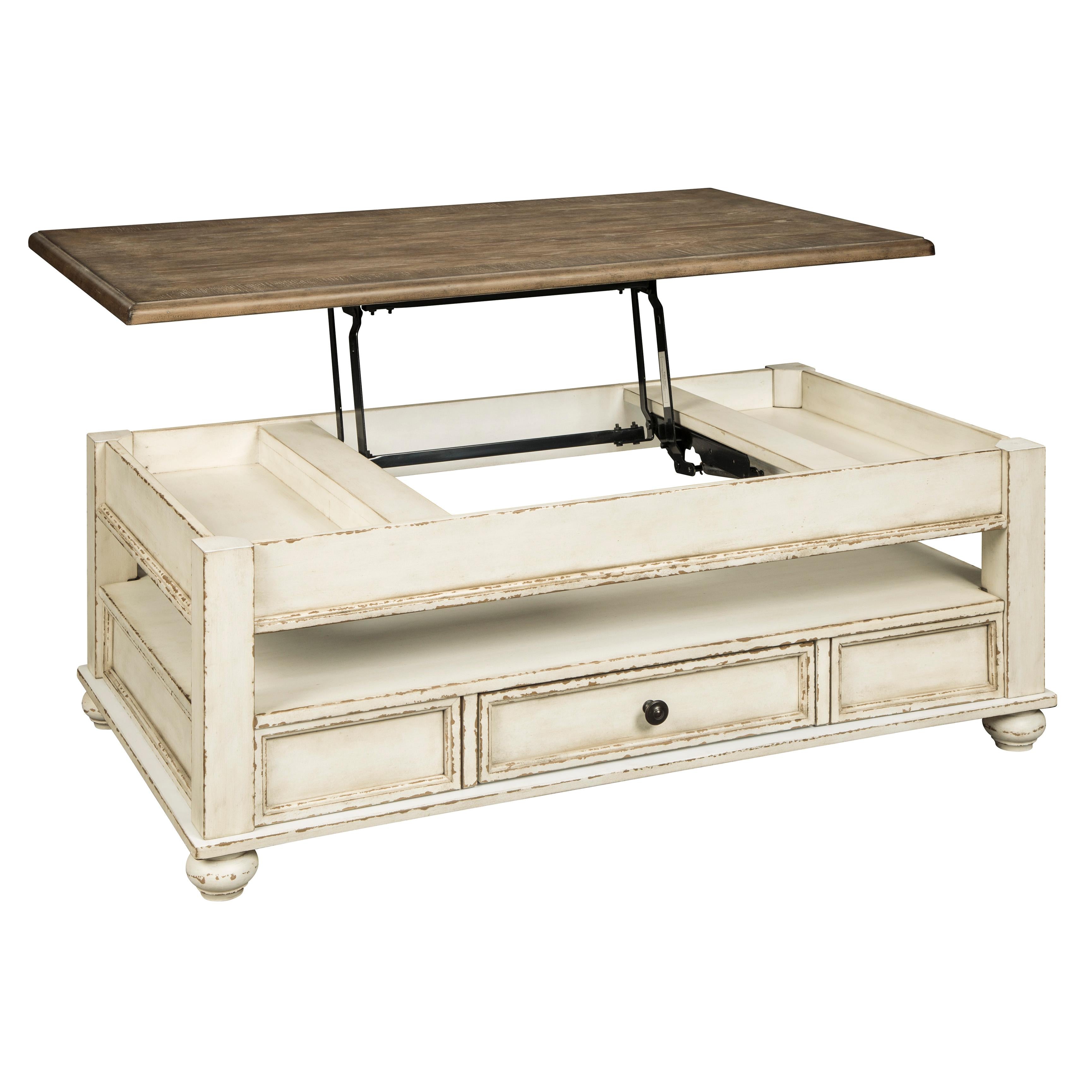  Signature Design by Ashley Realyn Lift Top Cocktail Table T523-9 IMAGE 3