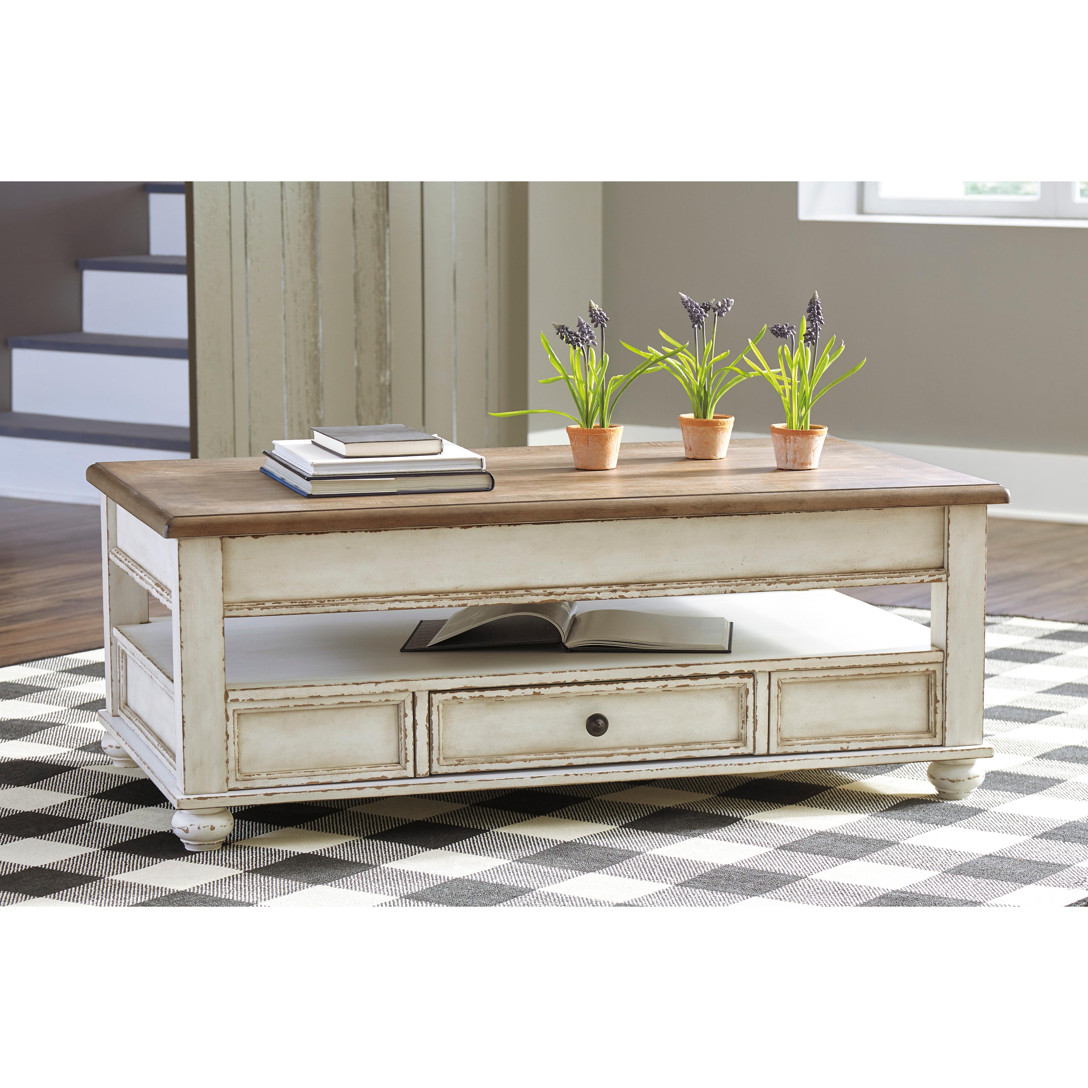  Signature Design by Ashley Realyn Lift Top Cocktail Table T523-9 IMAGE 7
