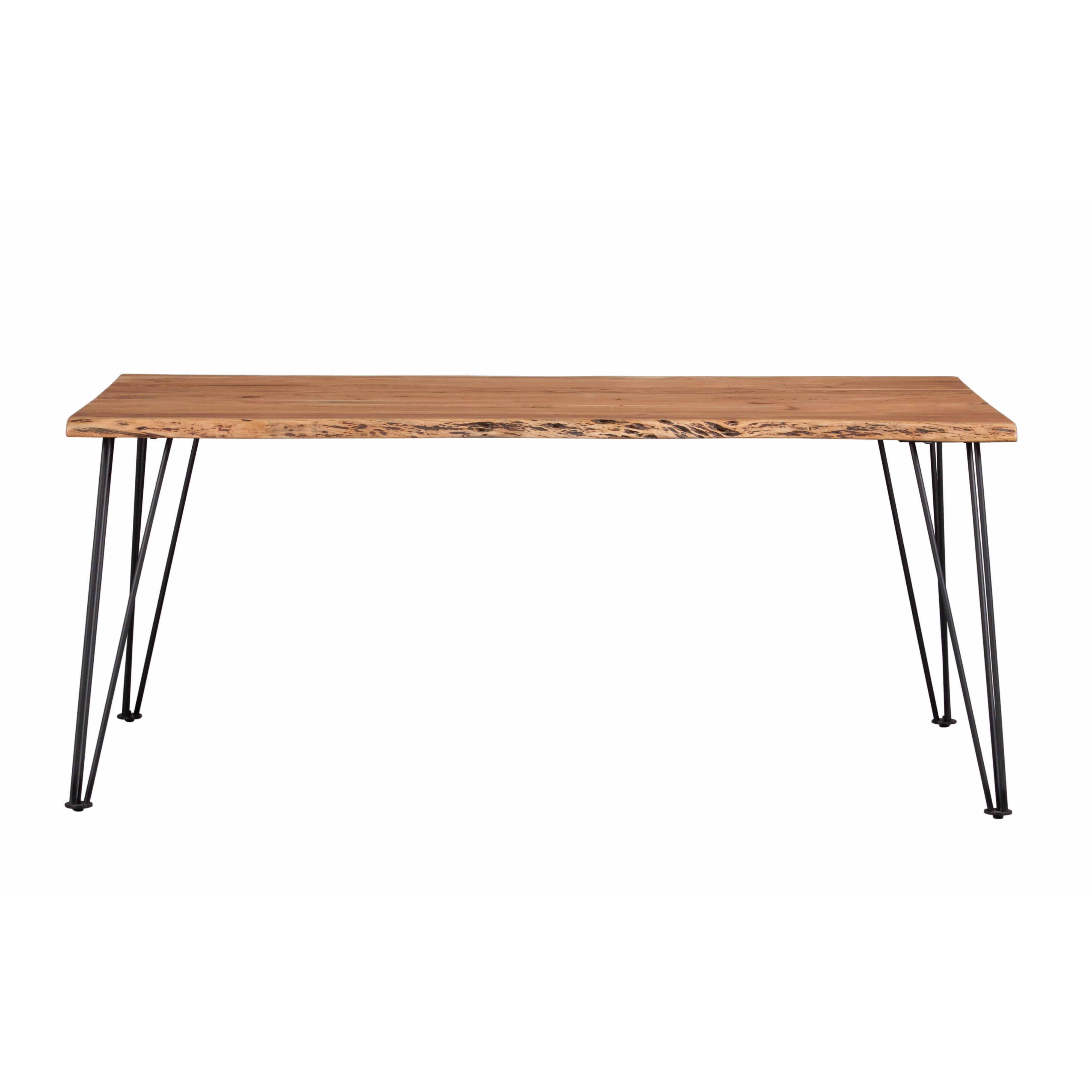  Coaster Furniture Sherman 190911 71-inch Live Edge Dining Table - Natural Acacia IMAGE 2
