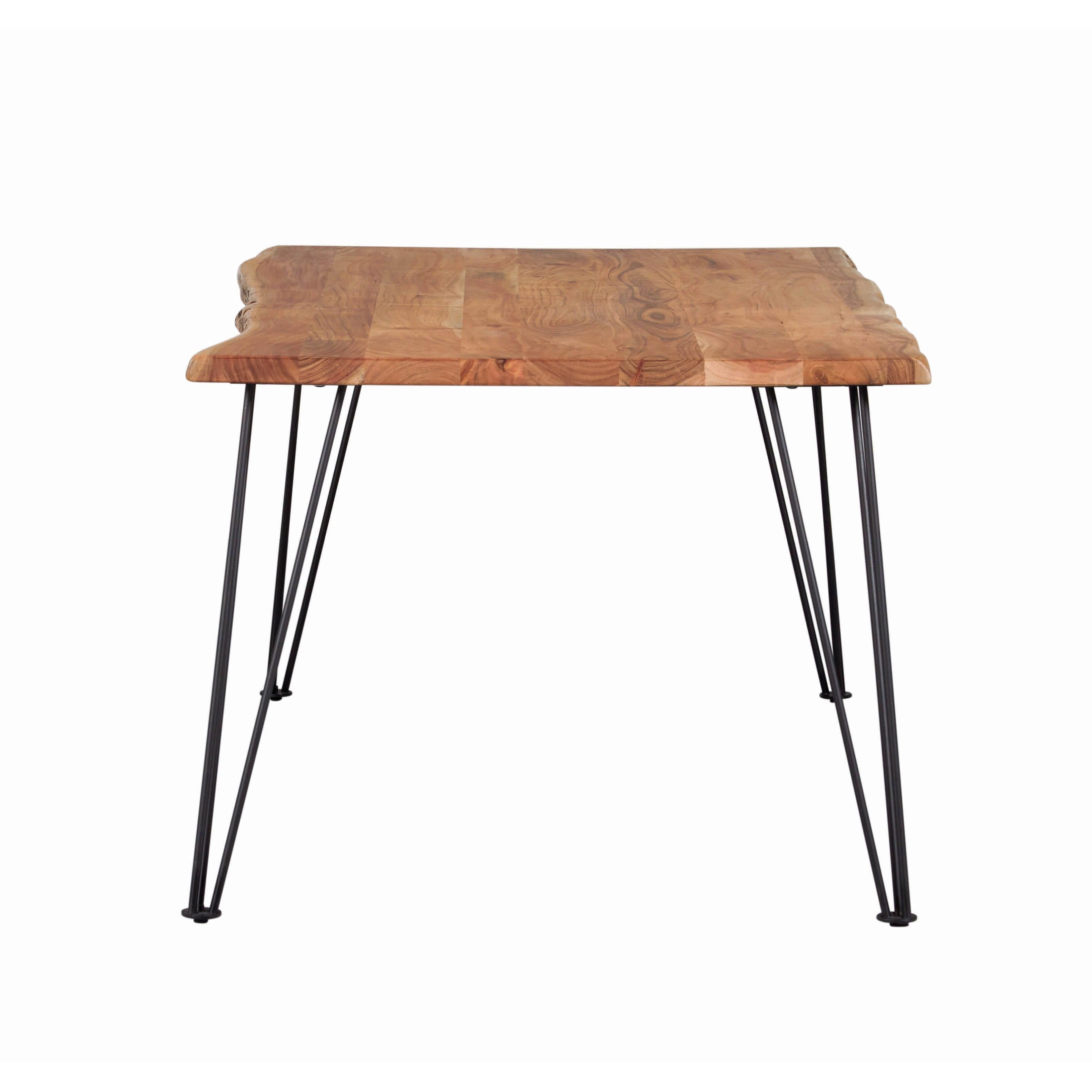  Coaster Furniture Sherman 190911 71-inch Live Edge Dining Table - Natural Acacia IMAGE 3