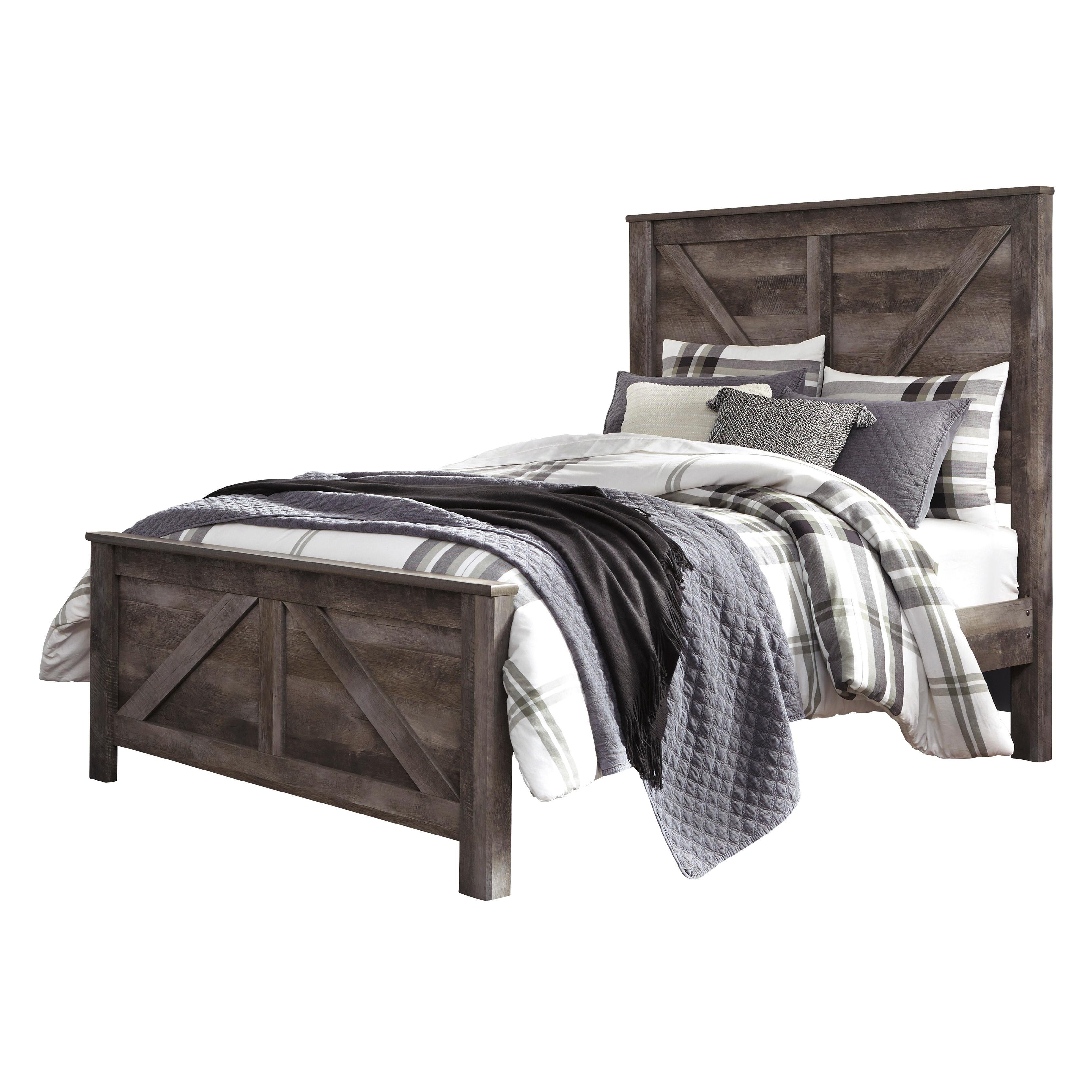  Size_Queen --  Signature Design by Ashley Wynnlow Panel Bed IMAGE 1