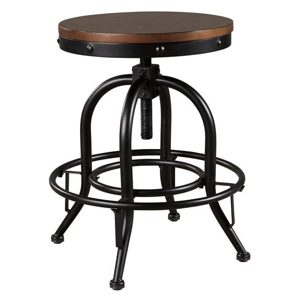 Signature Design by Ashley Valebeck Adjustable Height Stool D546-224