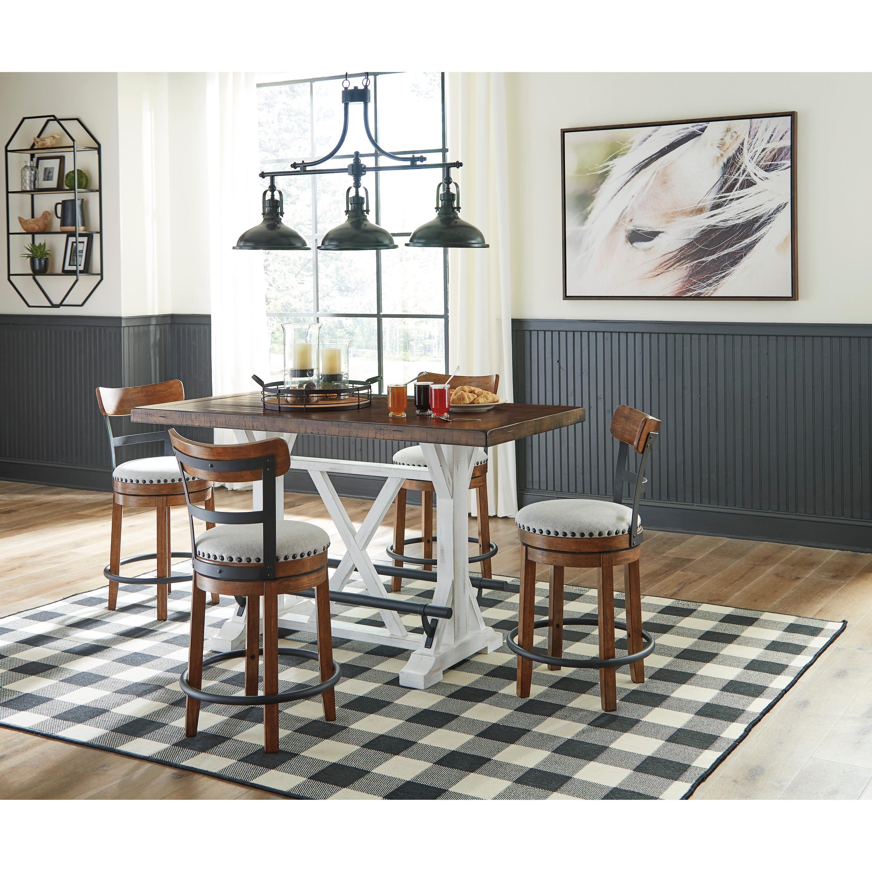  Signature Design by Ashley Valebeck Counter Height Stool D546-424 IMAGE 5
