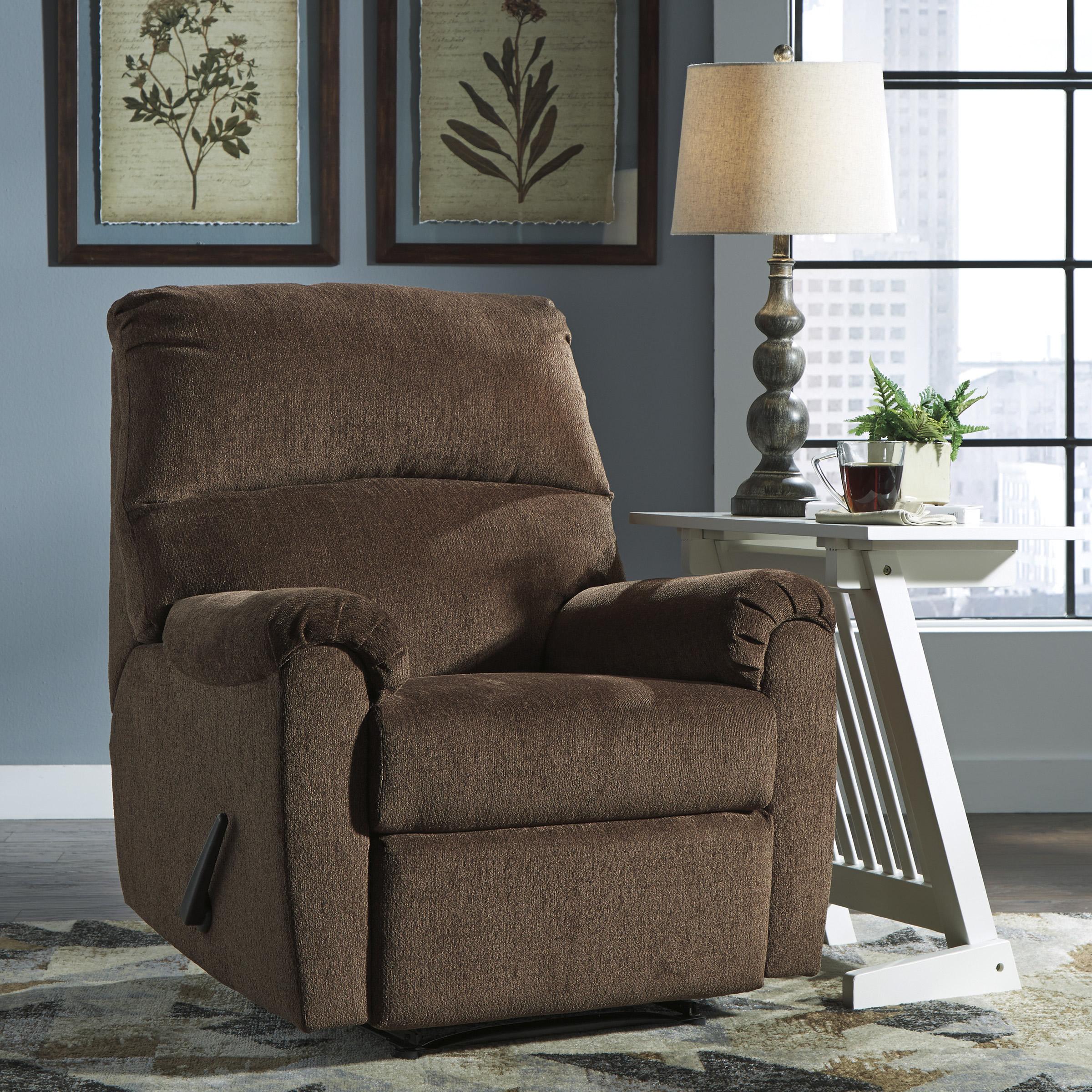  Manufacturer Color_Chocolate --  Nerviano 1080229 Zero Wall Recliner IMAGE 3