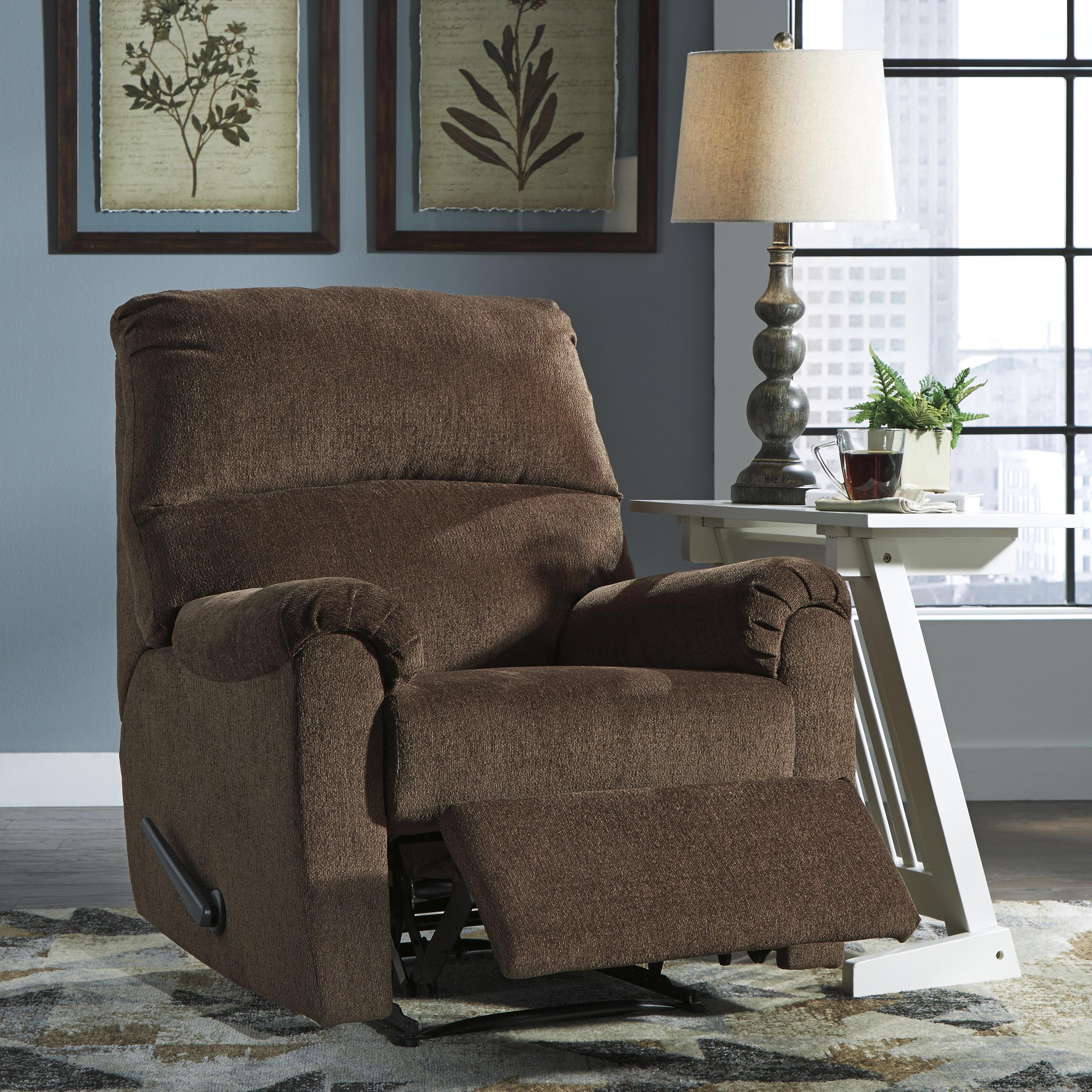  Manufacturer Color_Chocolate --  Nerviano 1080229 Zero Wall Recliner IMAGE 4