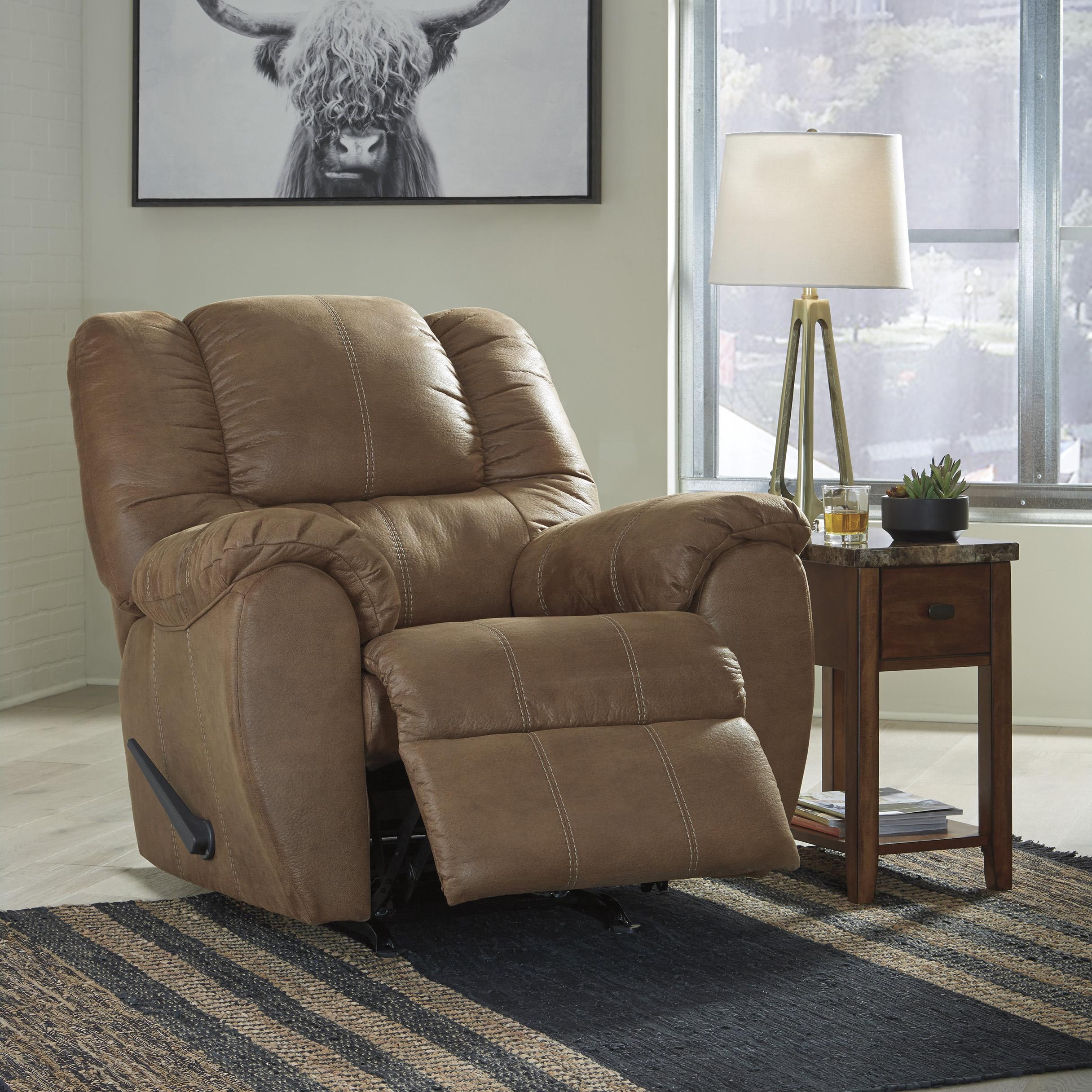  Manufacturer Color_Saddle --  McGann 1030225 Rocker Recliner IMAGE 4