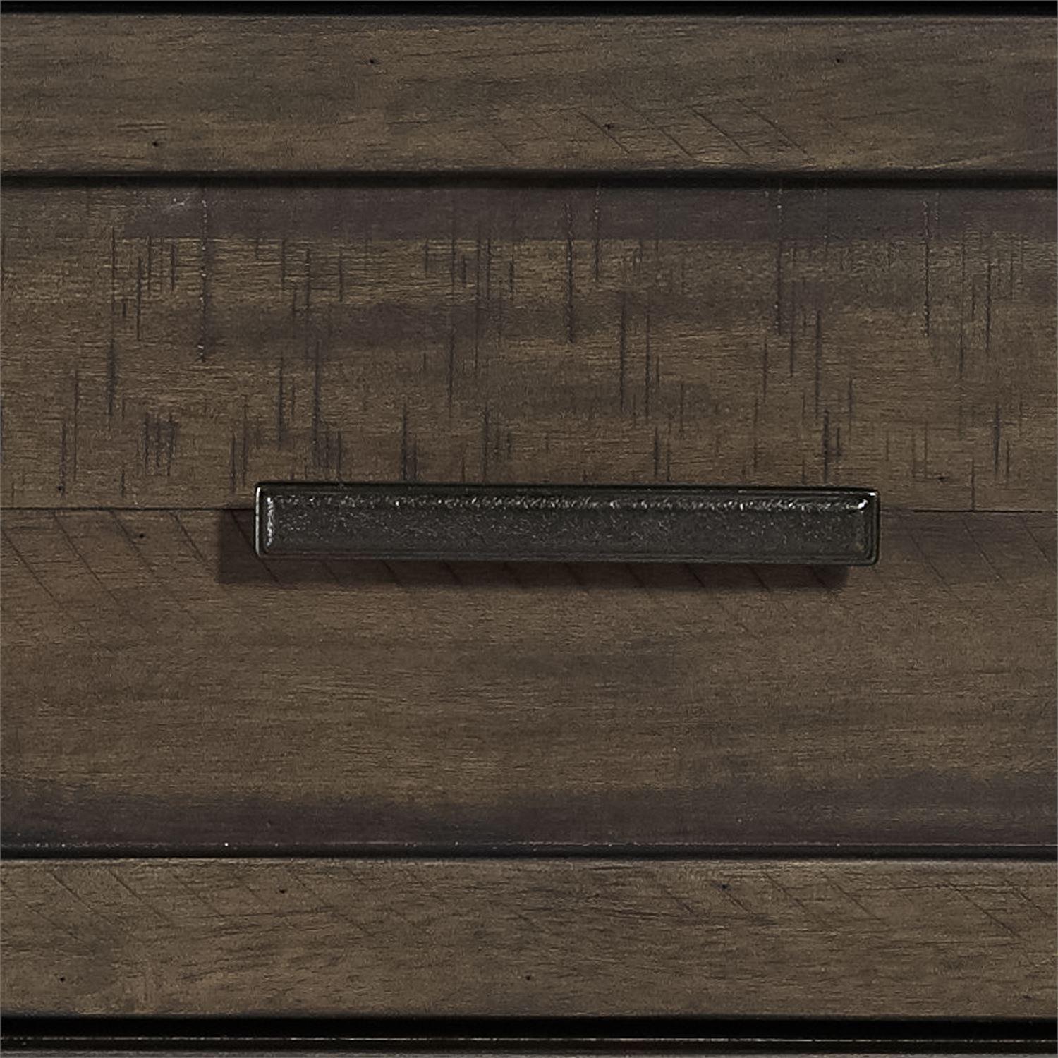  Size_Queen --  Liberty Furniture Industries Inc. Thornwood Hills Bookcase Bed with Storage IMAGE 5